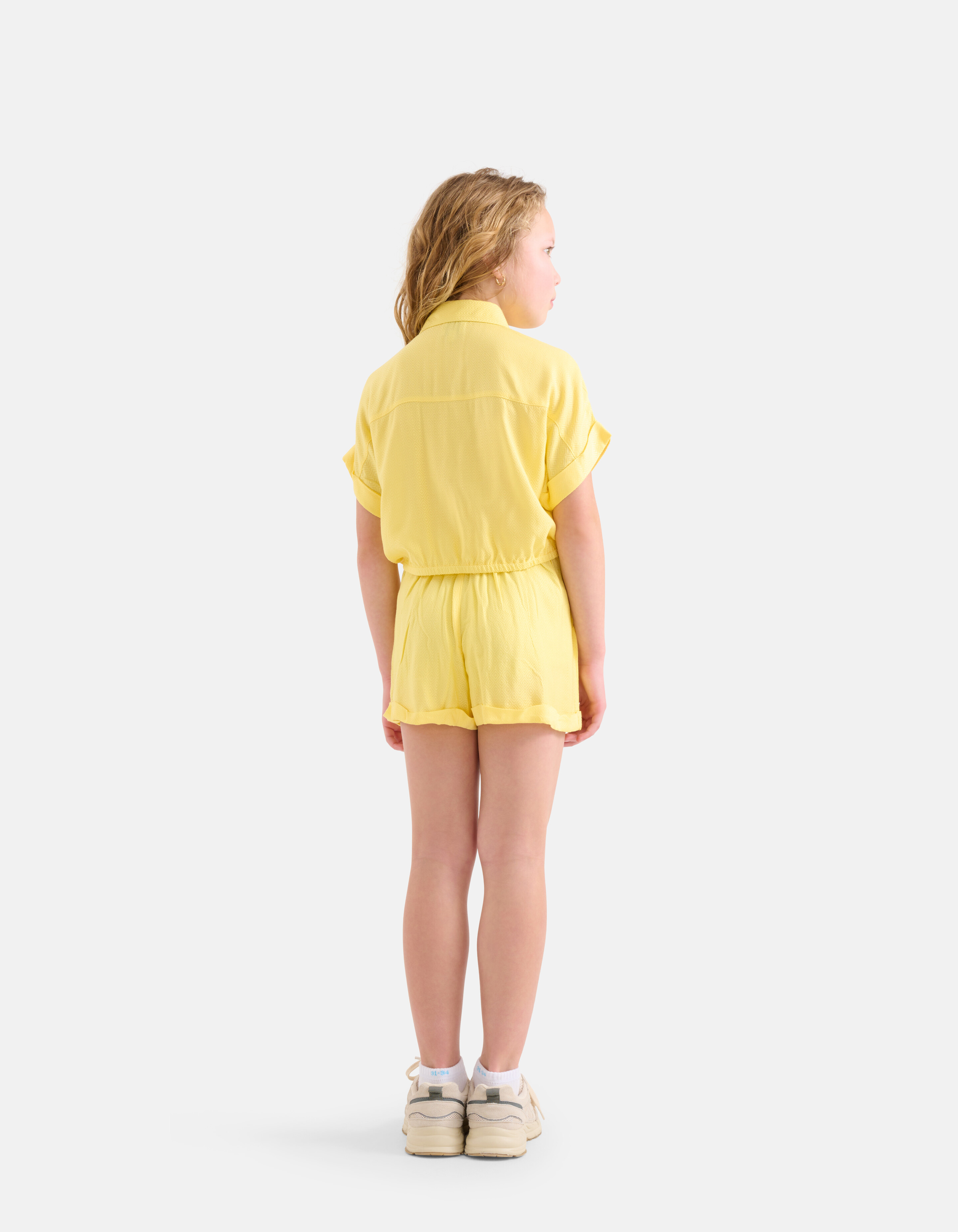 Jacquard-Bluse Gelb SHOEBY GIRLS