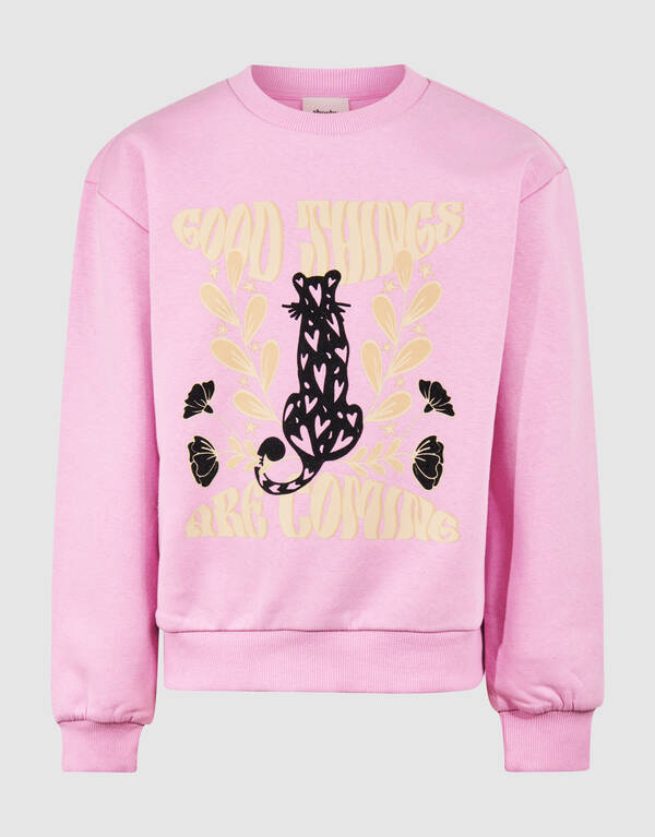 Good Things Artwork Sweater Hellrosa SHOEBY GIRLS