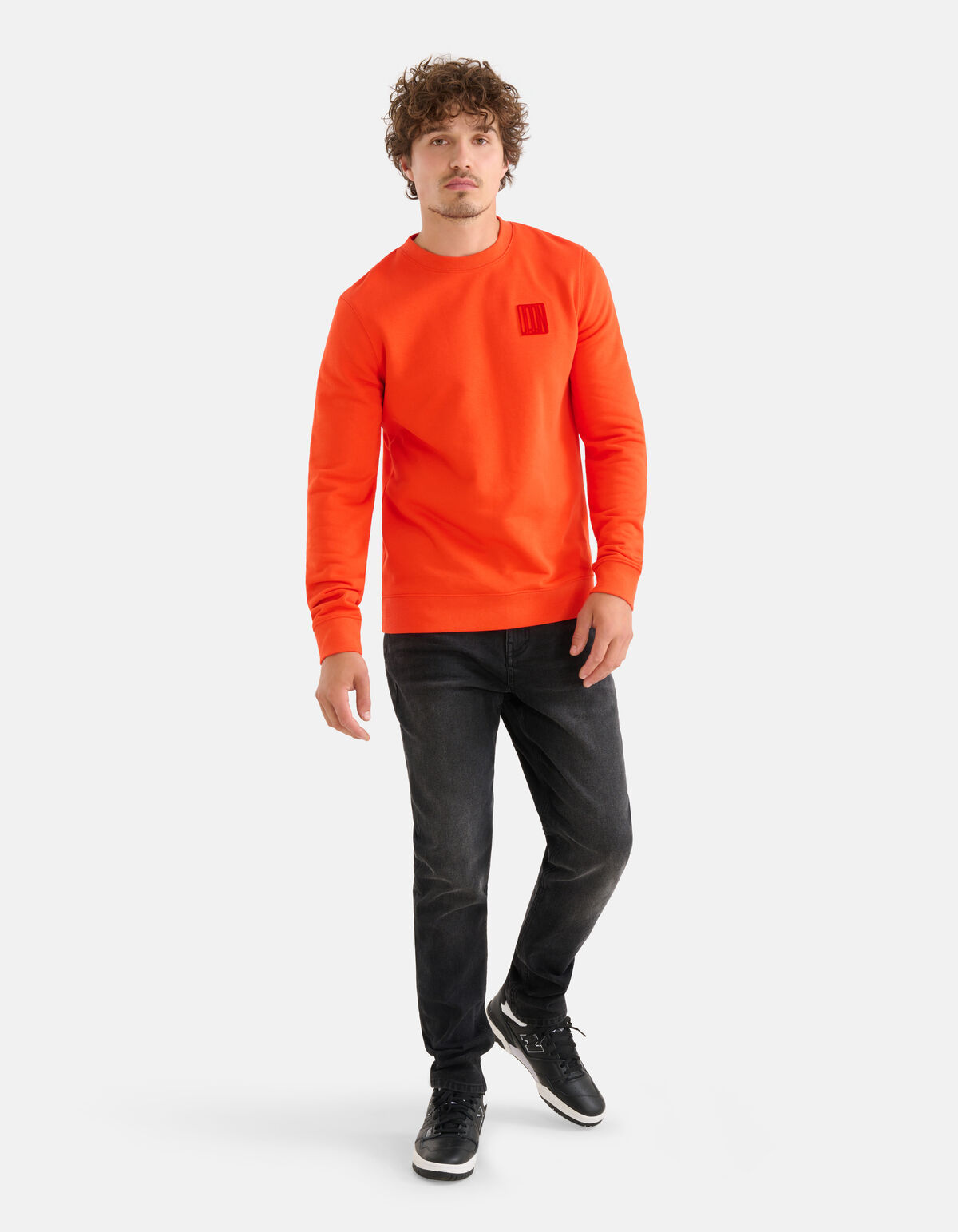 Gestickter Pullover Rot SHOEBY MEN