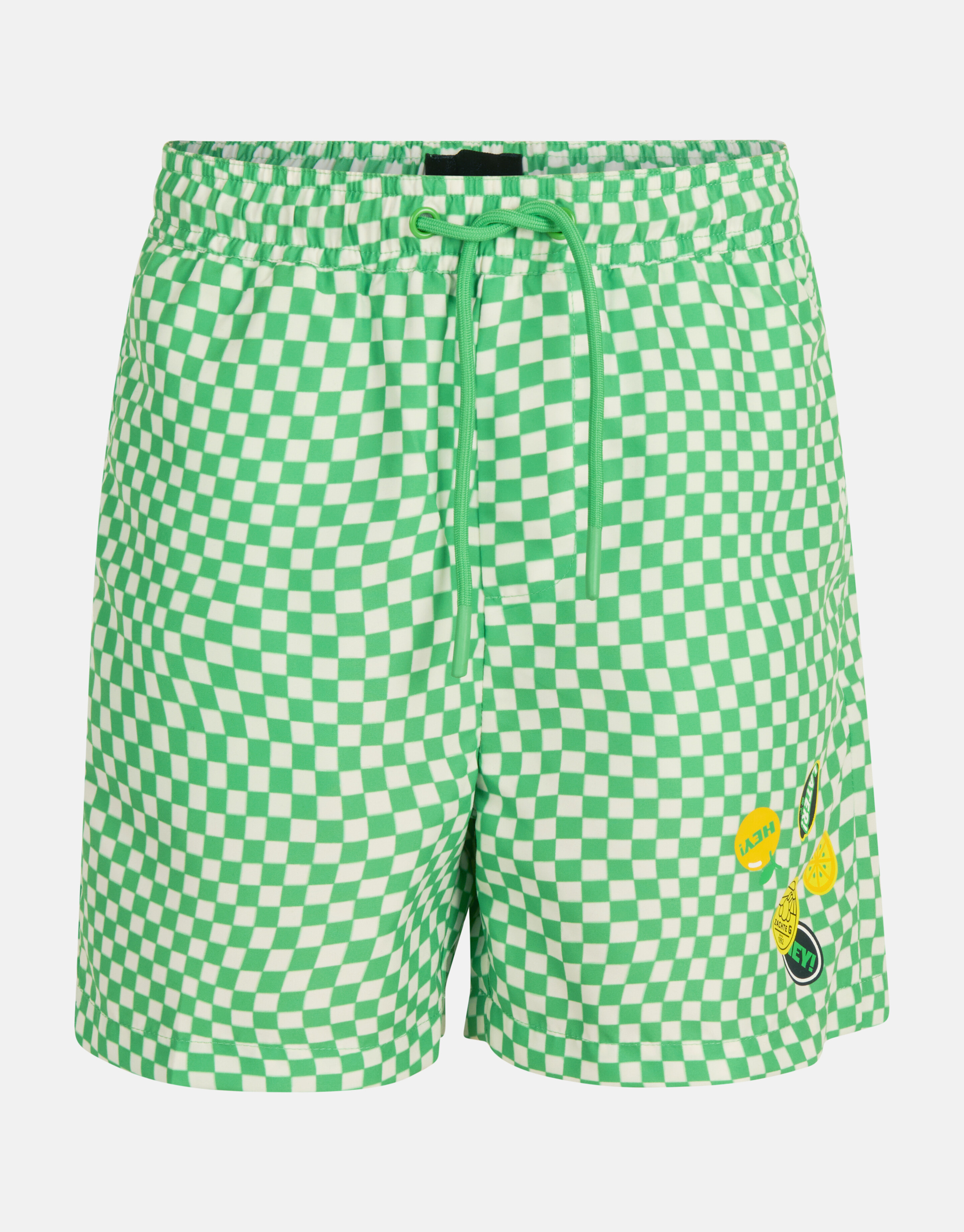 Blockdruck-Badehose Grün SHOEBY BOYS