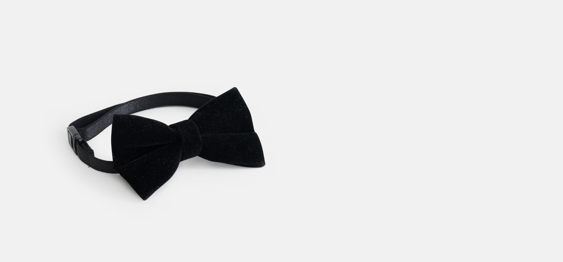 Samtschleife Schwarz SHOEBY ACCESSOIRES