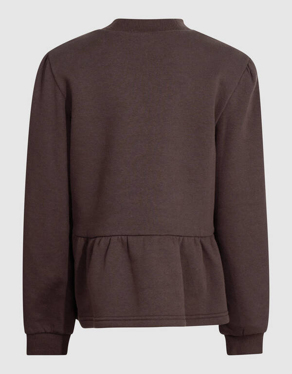 Sweatshirt mit Aufdruck braun SHOEBY BOYS