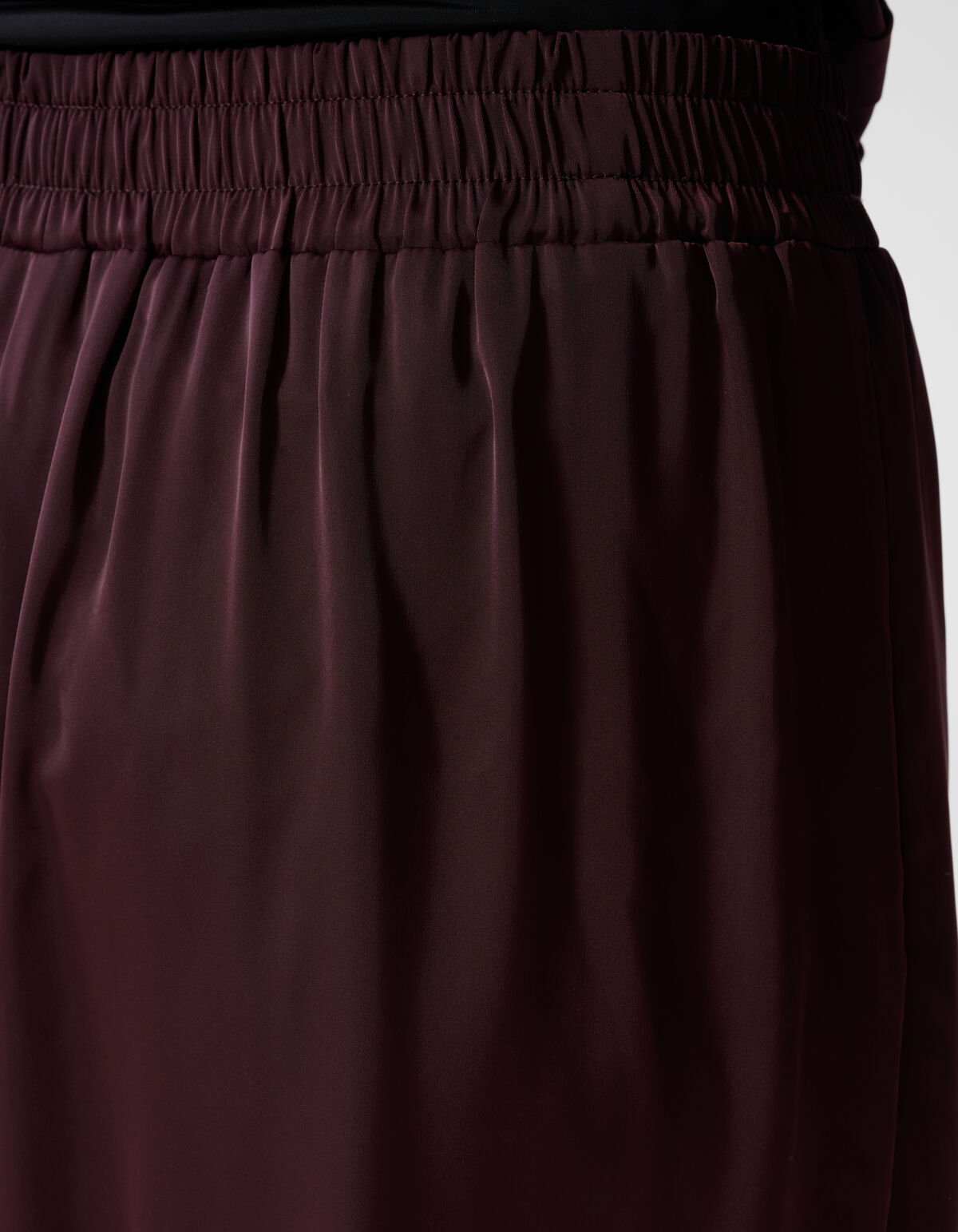 Satin-Ballonhose Dunkelrot By Mieke SHOEBY WOMEN