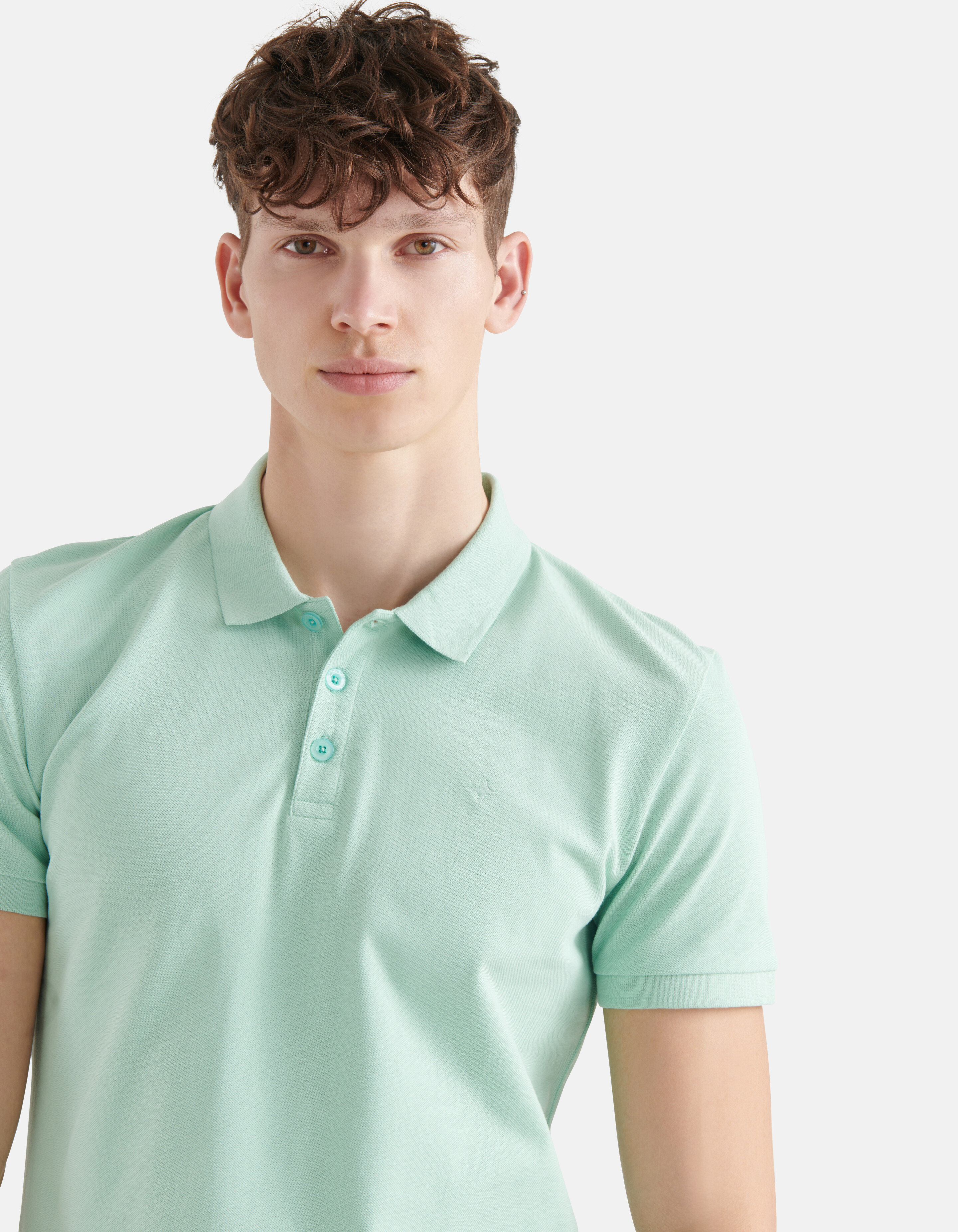 Basic Polo Hellgrün SHOEBY MEN