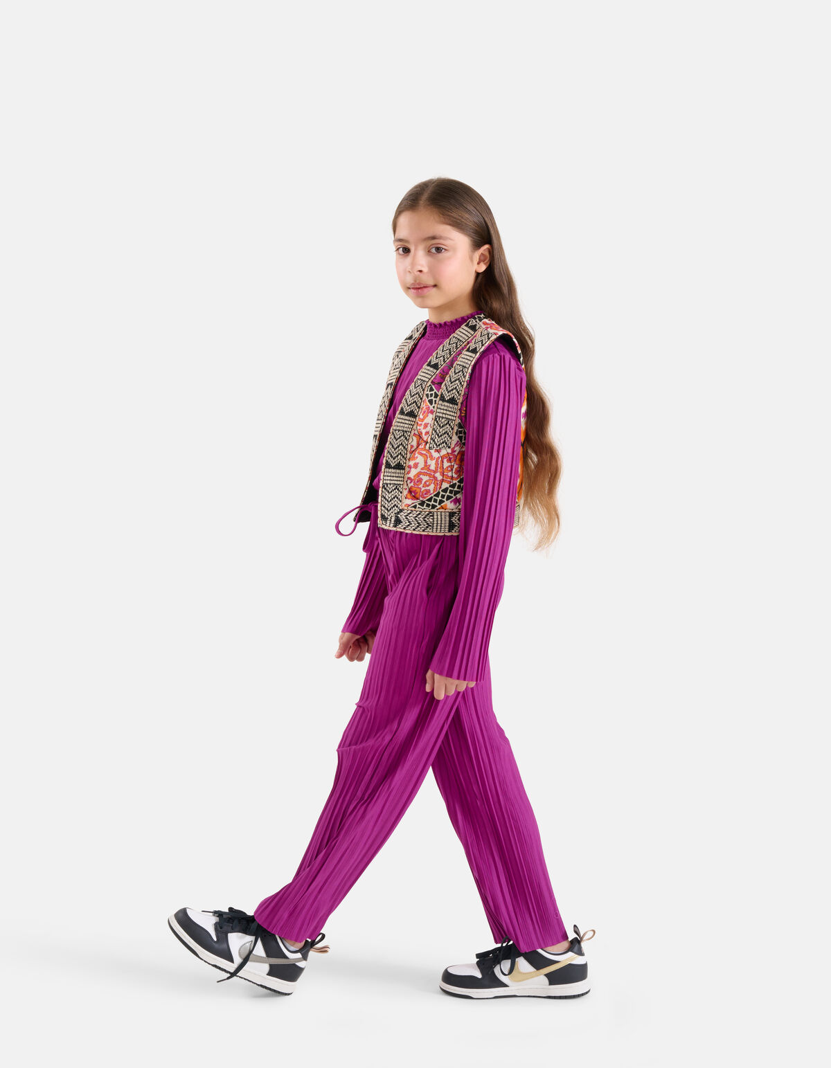 Patch Mix Gilet Orange SHOEBY GIRLS