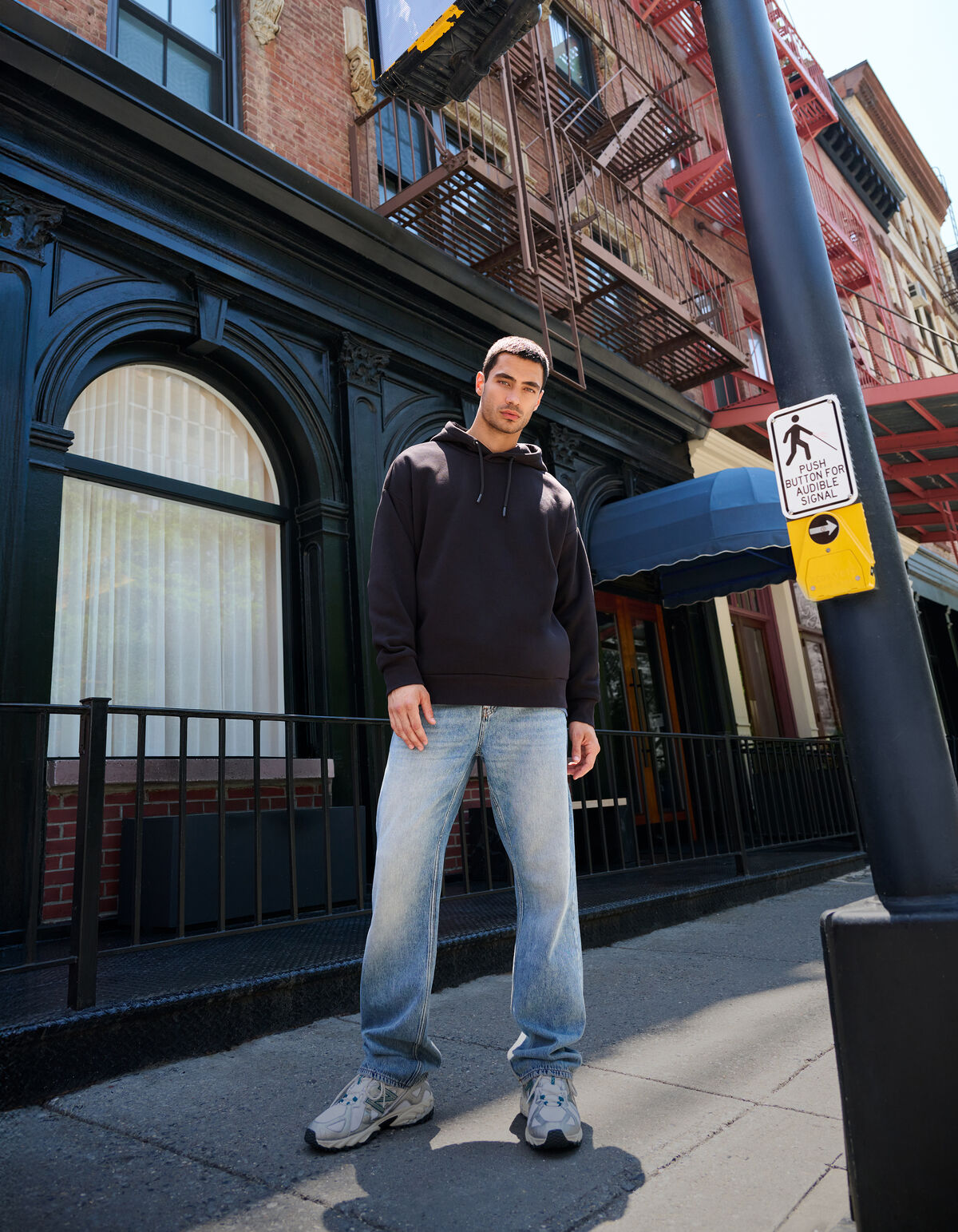 Baggy Fit Jeans Mediumstone L33 SHOEBY MEN