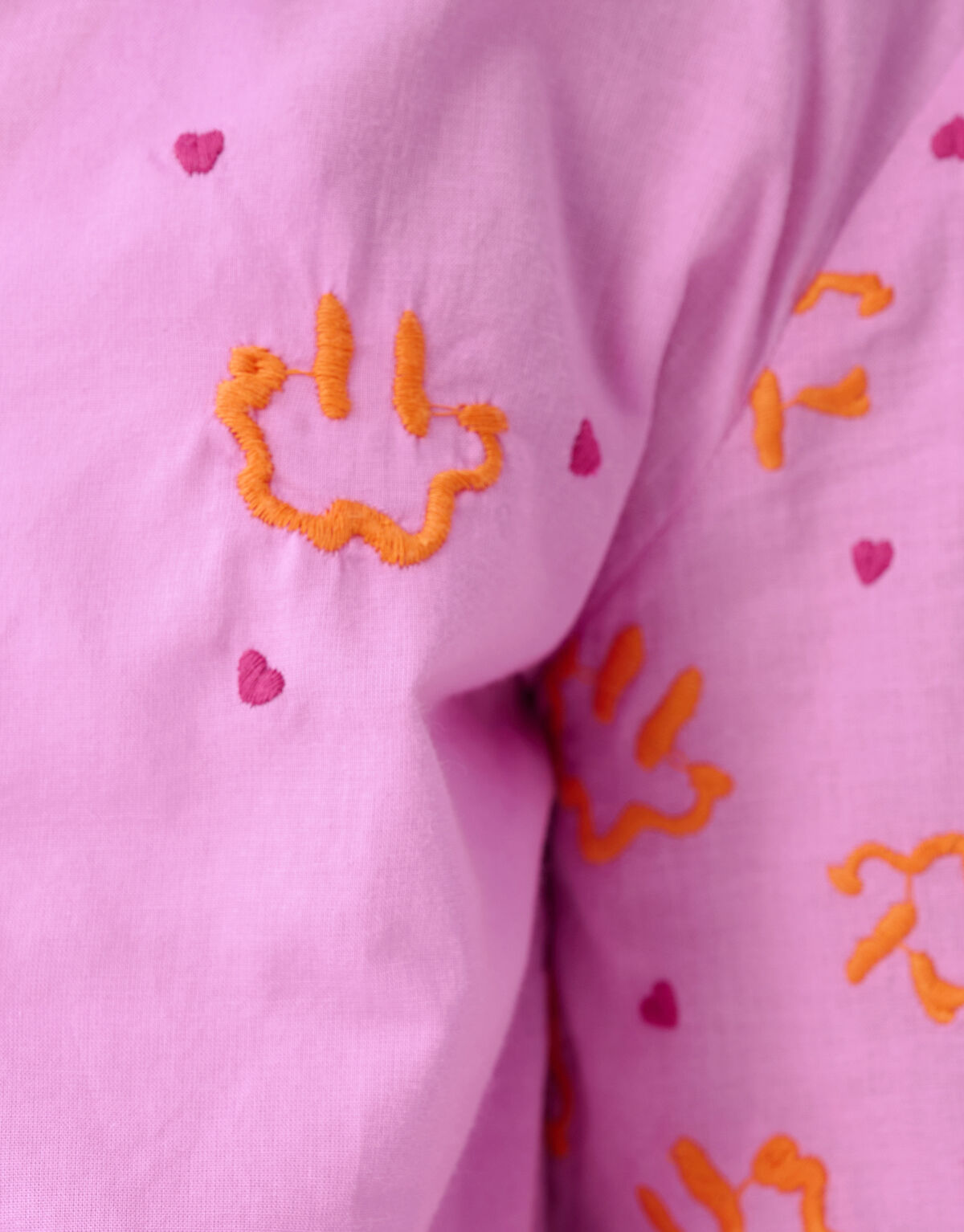 Bluse mit Stickerei Rosa SHOEBY GIRLS