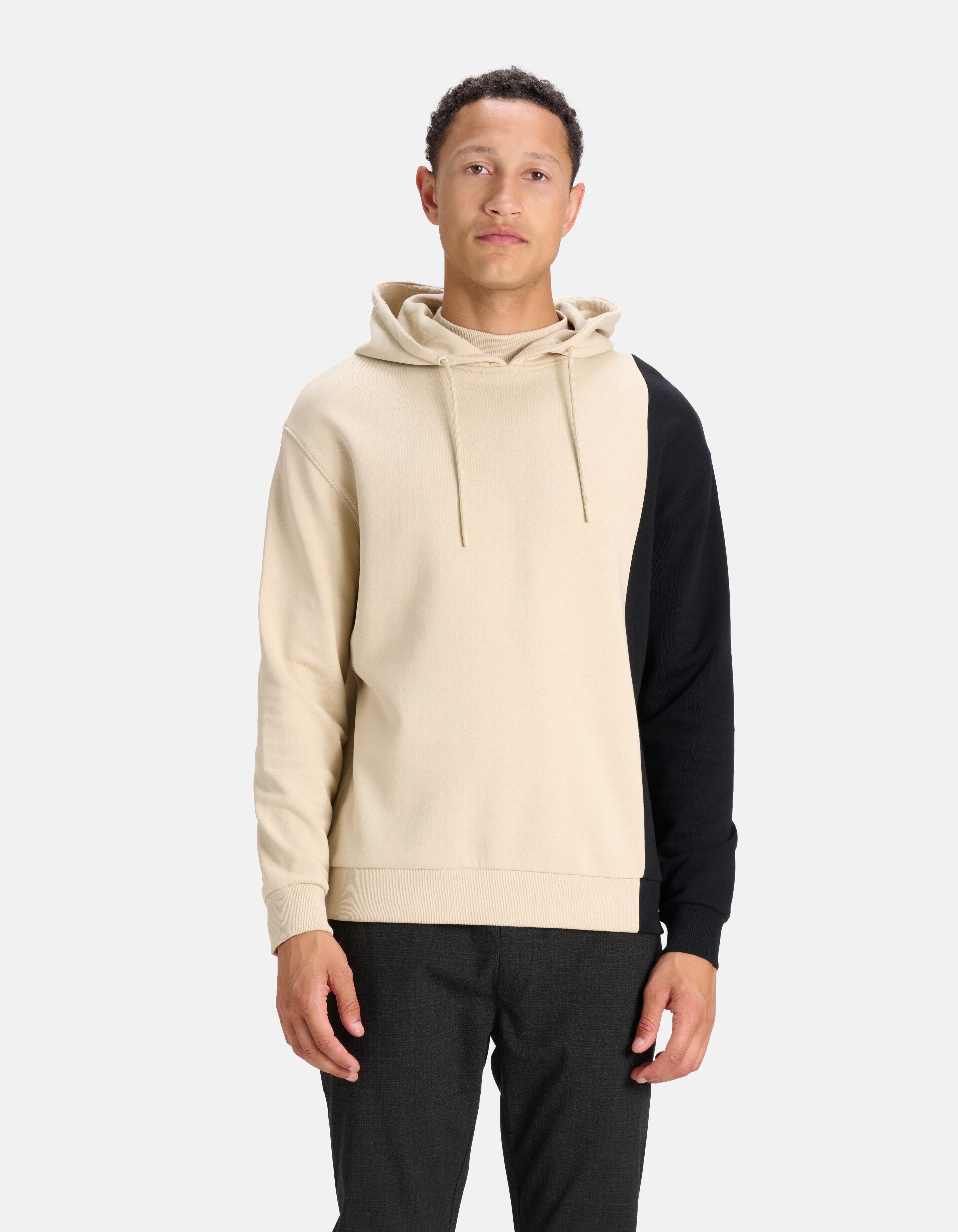 Hoodie Beige SHOEBY MEN