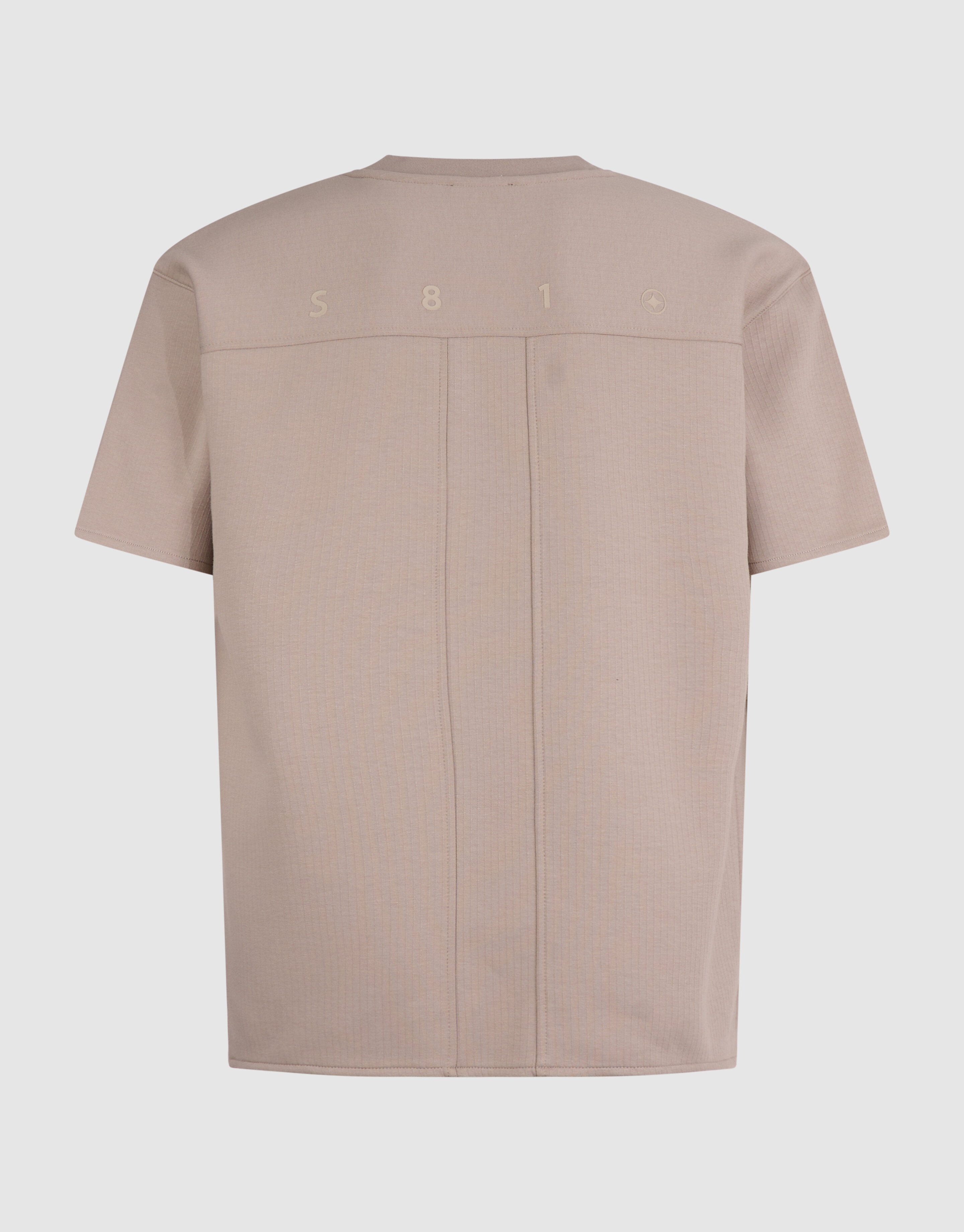 Gestreept Rib T-shirt Lichtgroen SHOEBY MEN