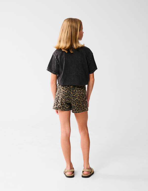 Leopard Wrap Skort Braun SHOEBY GIRLS
