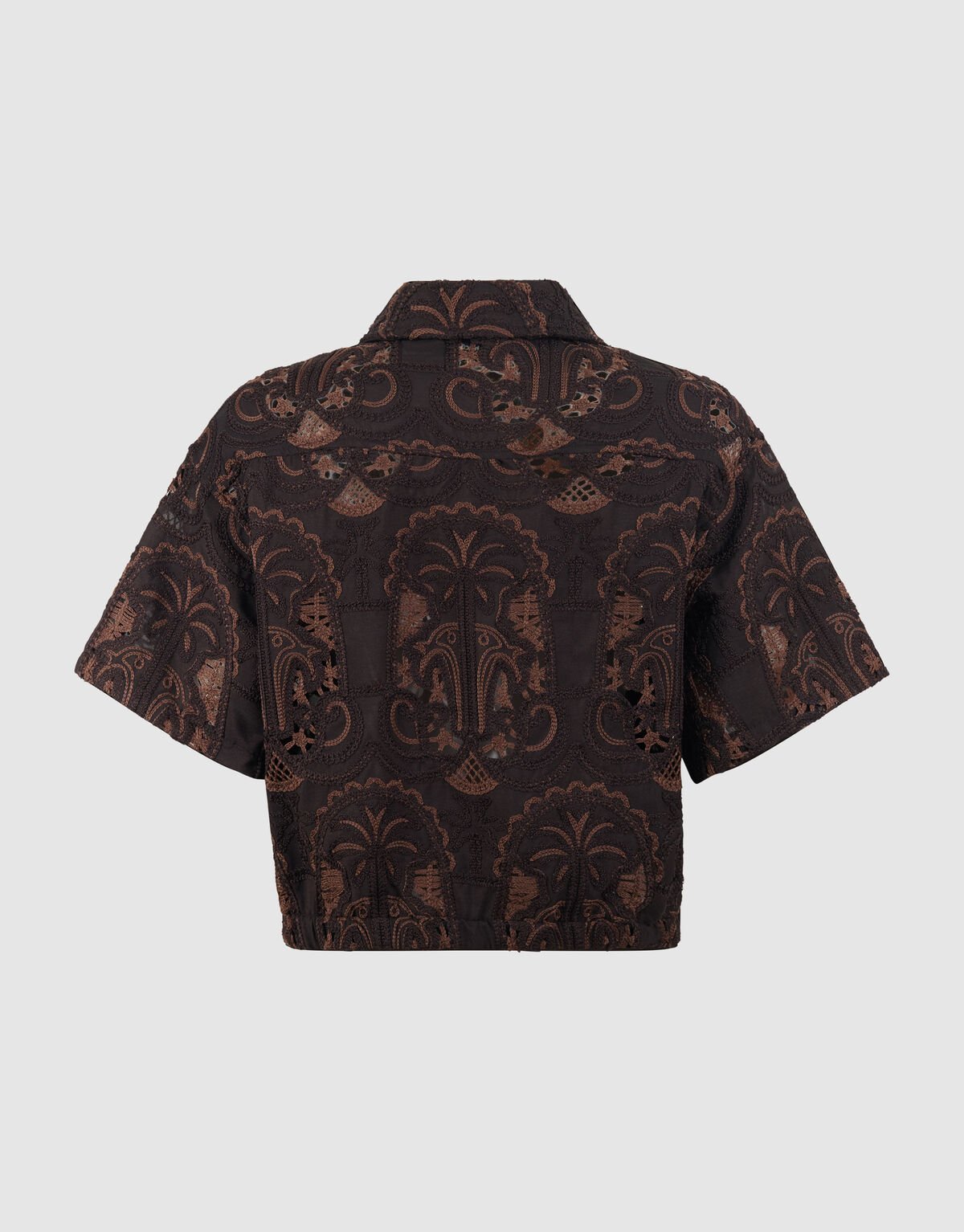 Stickbluse Dunkelbraun von Mieke SHOEBY WOMEN