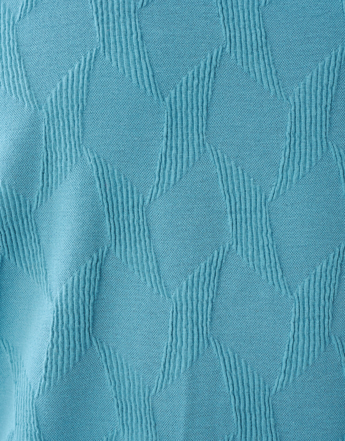 Structuur T-shirt Blauw SHOEBY MEN