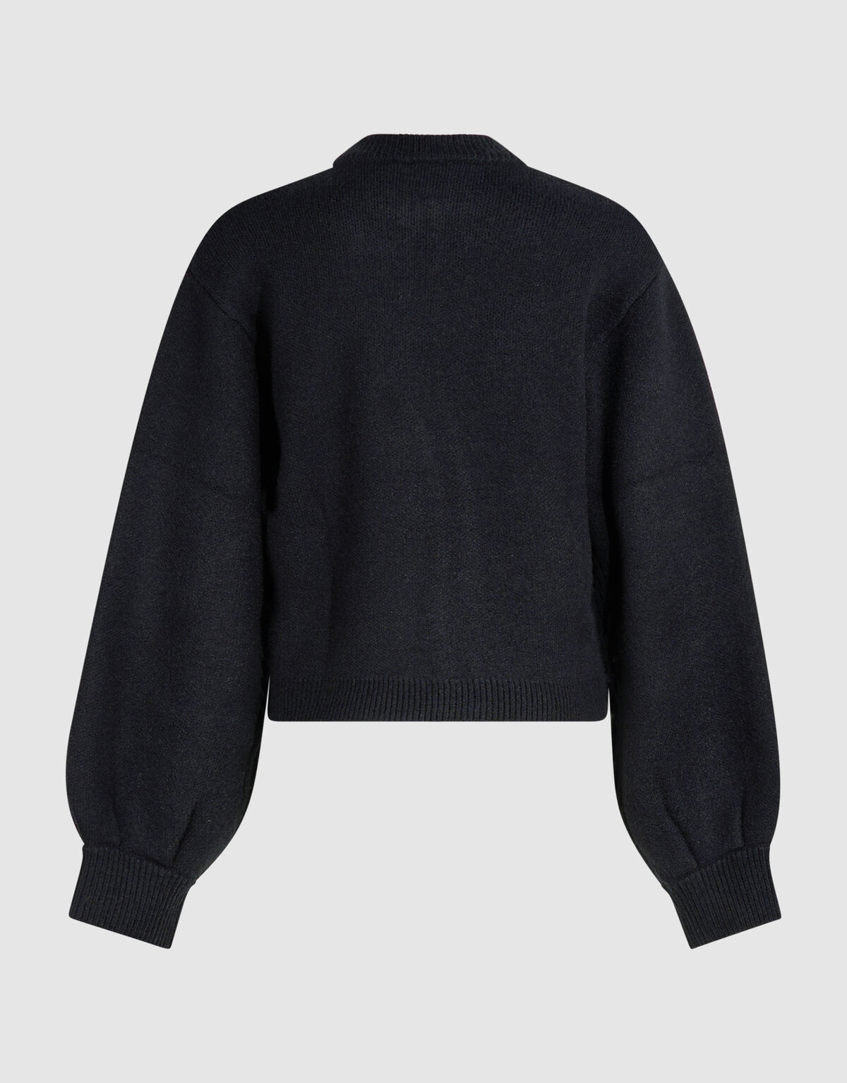 Gestrickte Bomberjacke Anthrazit SHOEBY WOMEN