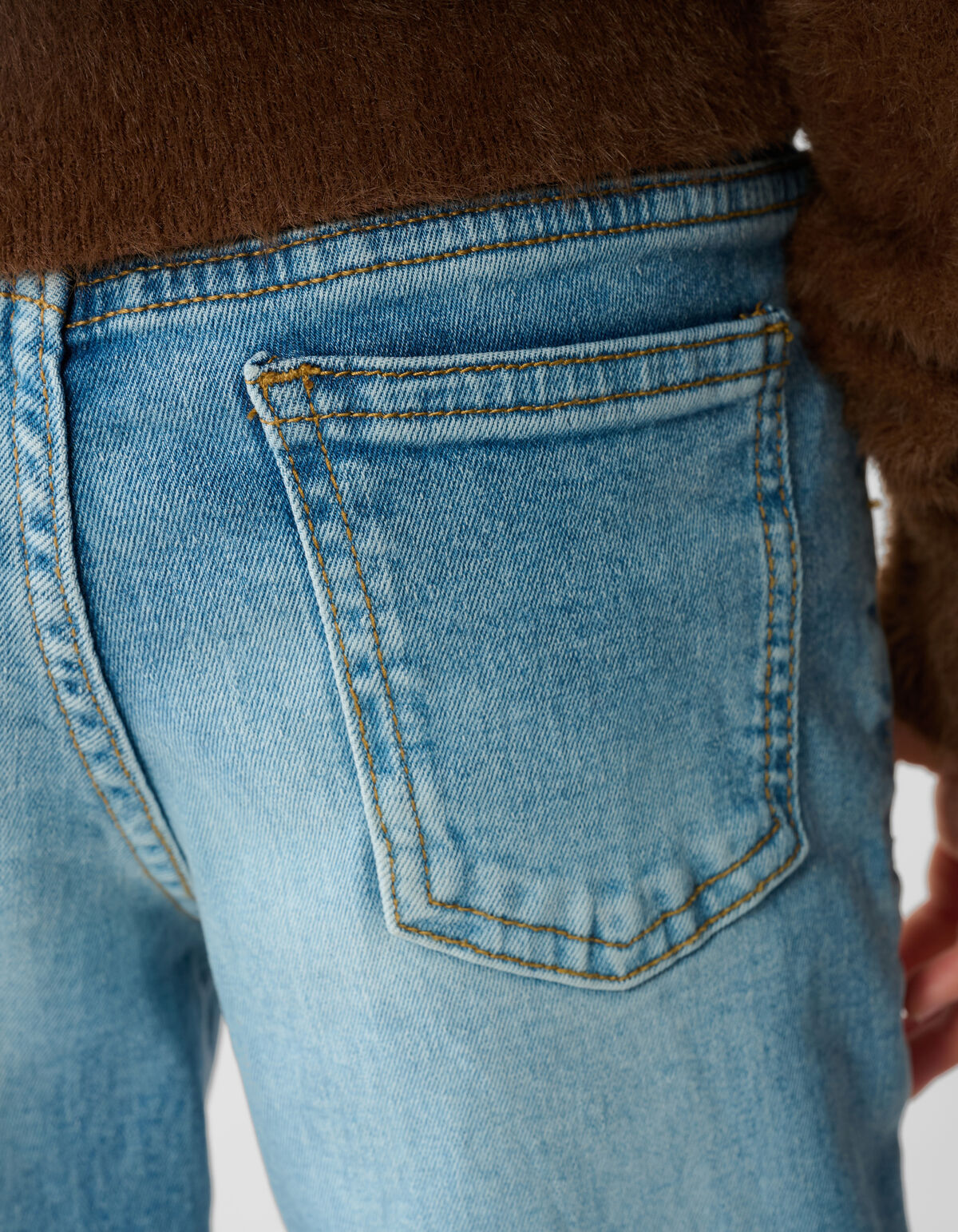 Flared Fit Jeans Blau SHOEBY GIRLS