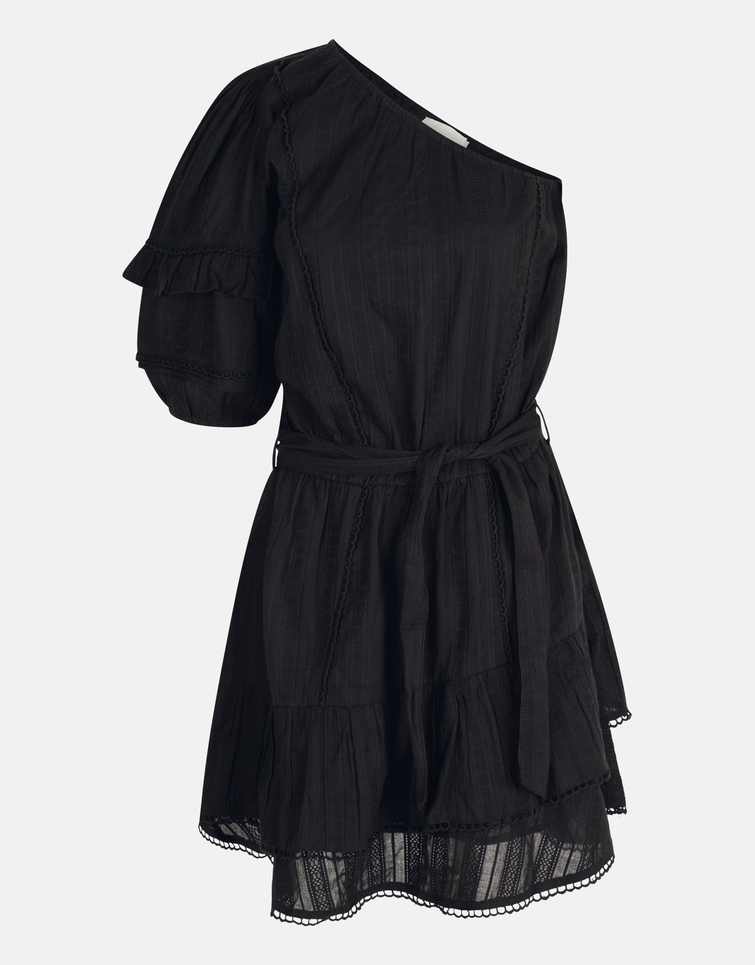 One Shoulder Kleid Schwarz SHOEBY WOMEN