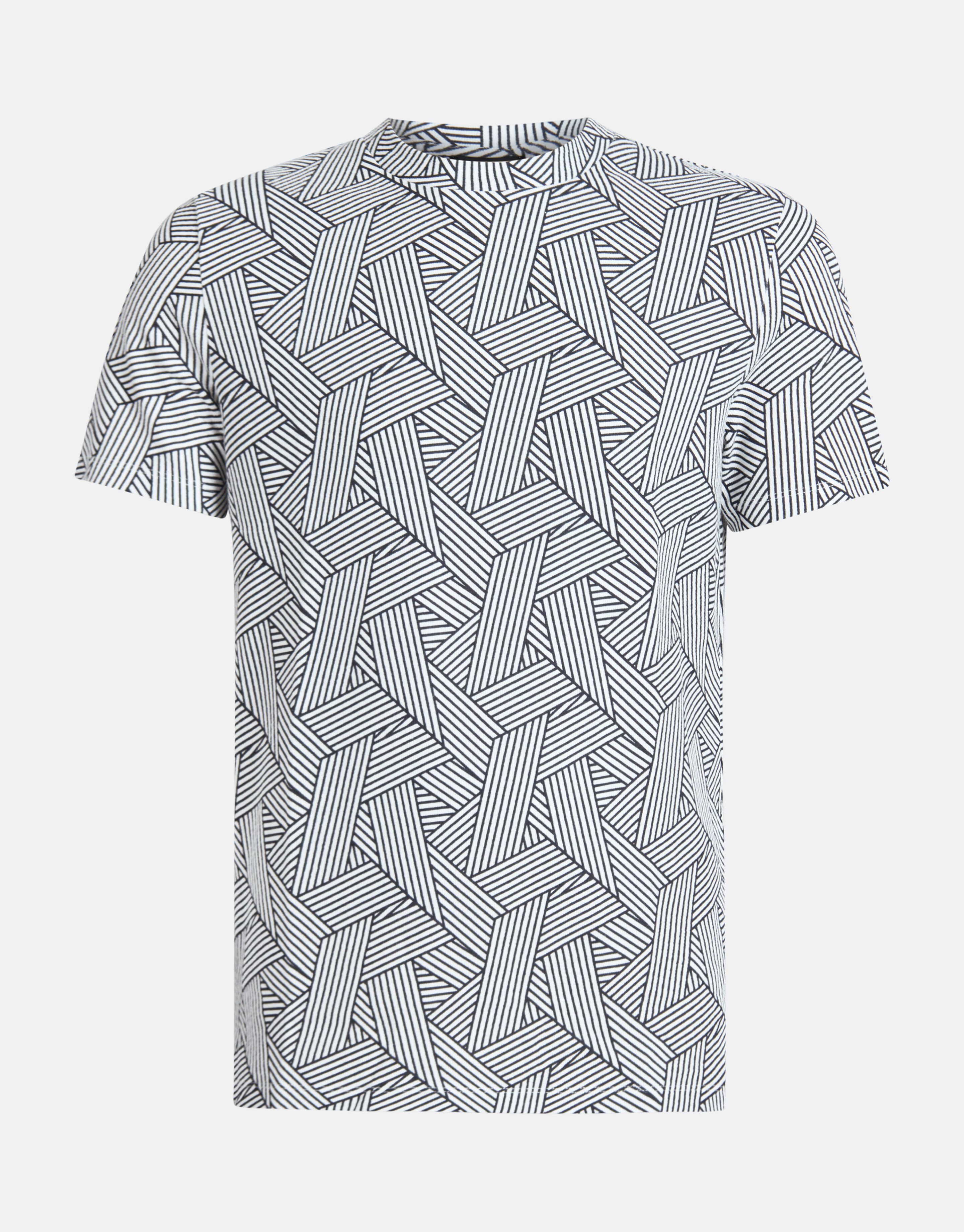 Printed T-shirt Wit SHOEBY MEN