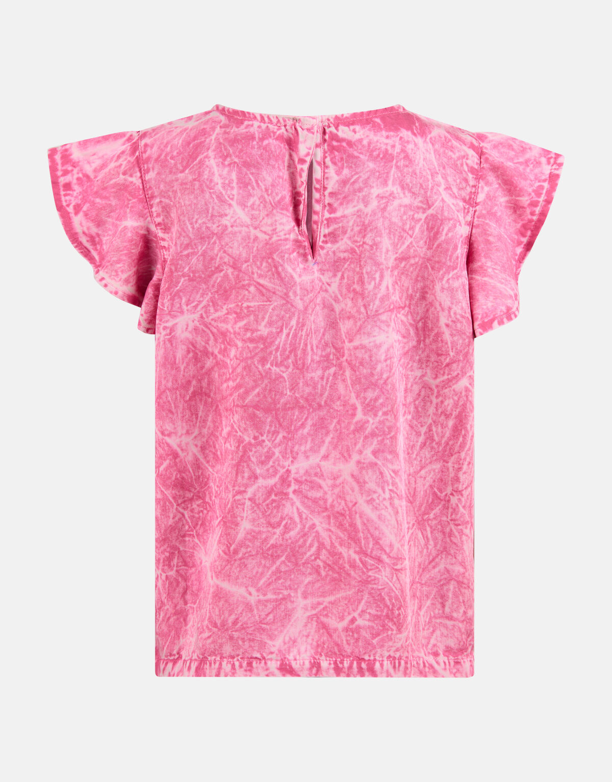 Washed Tencel Top Roze SHOEBY GIRLS
