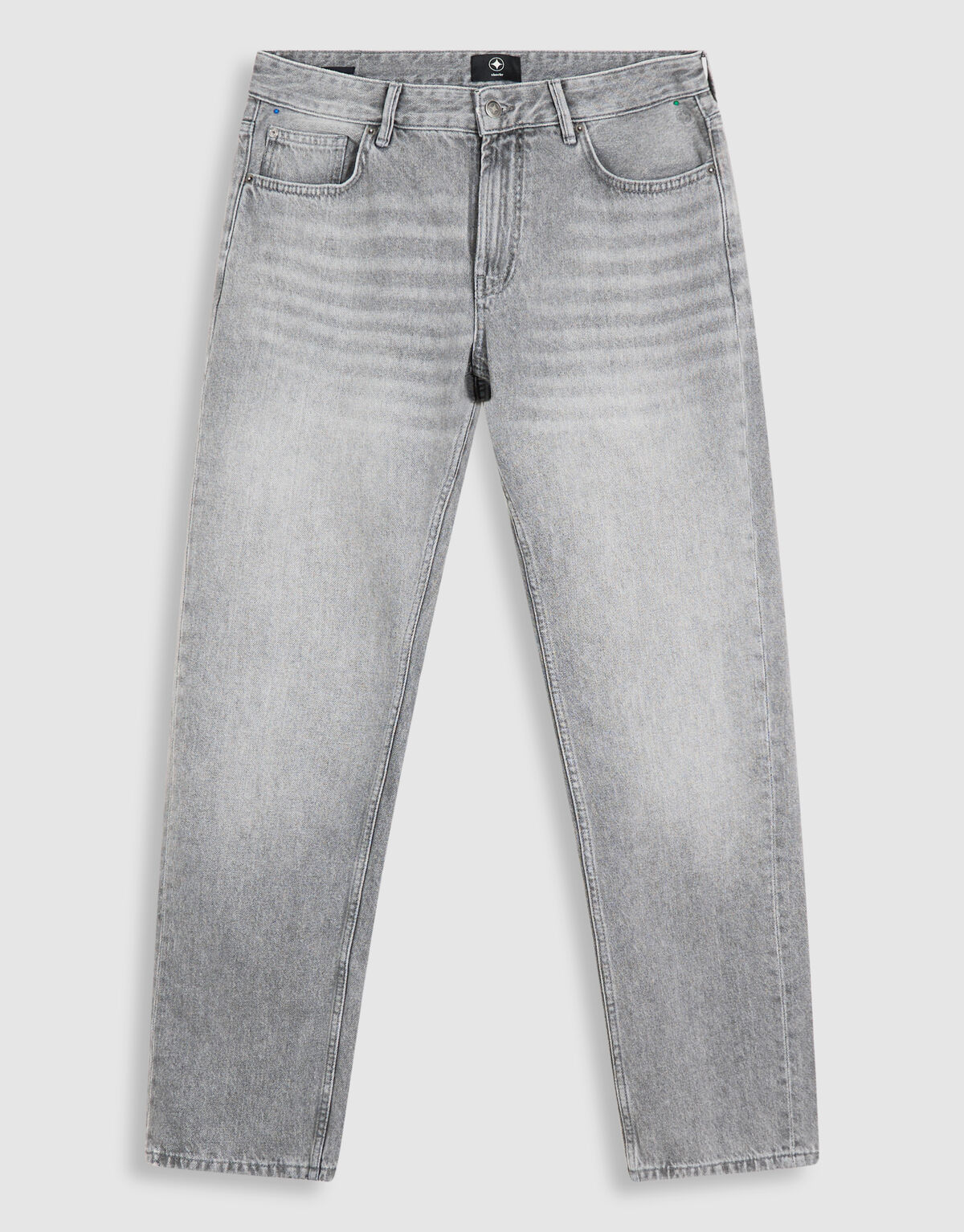 Modern Straight Fit Jeans Hellgrau L34 SHOEBY MEN