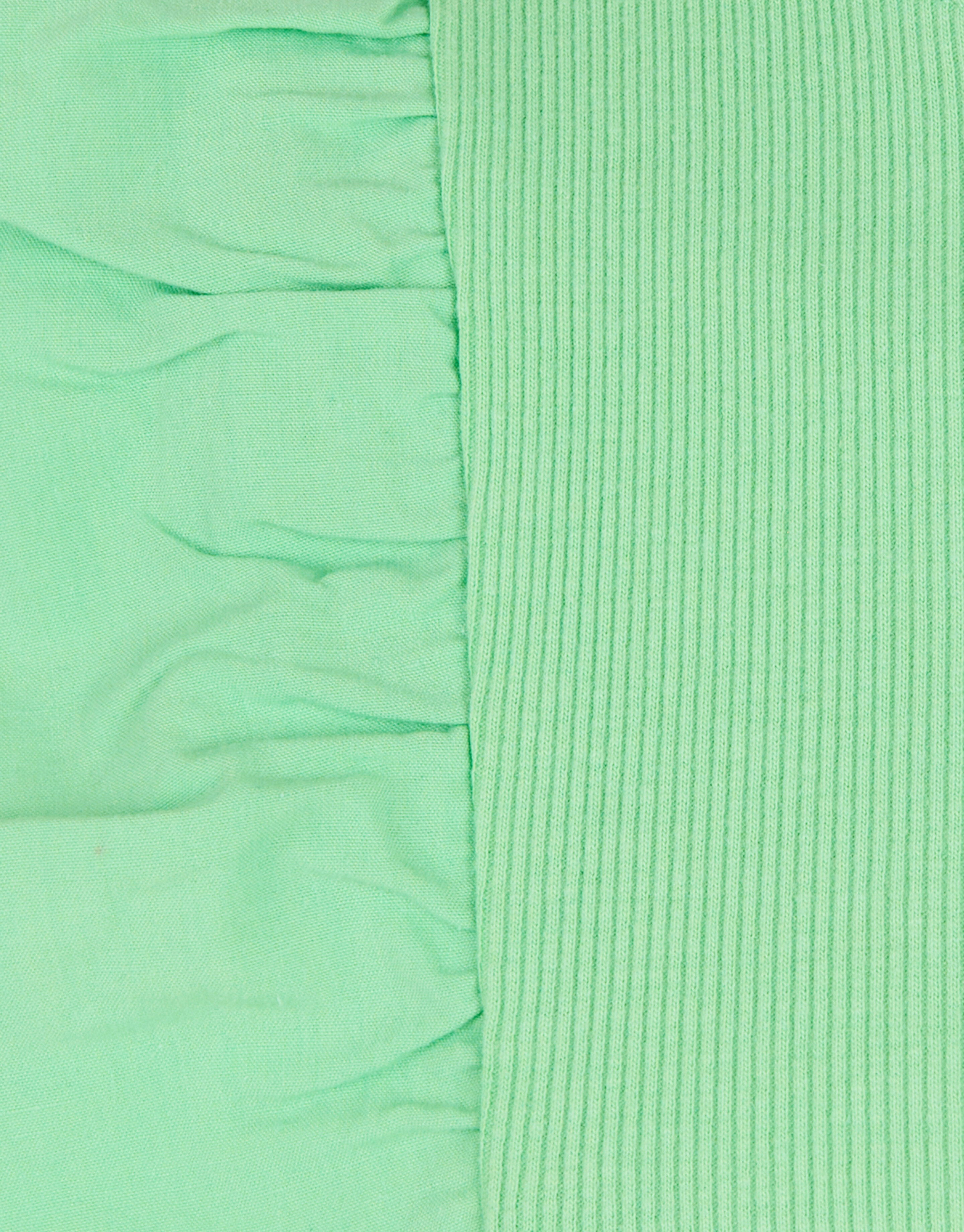 Rüschen-T-Shirt Grün SHOEBY GIRLS