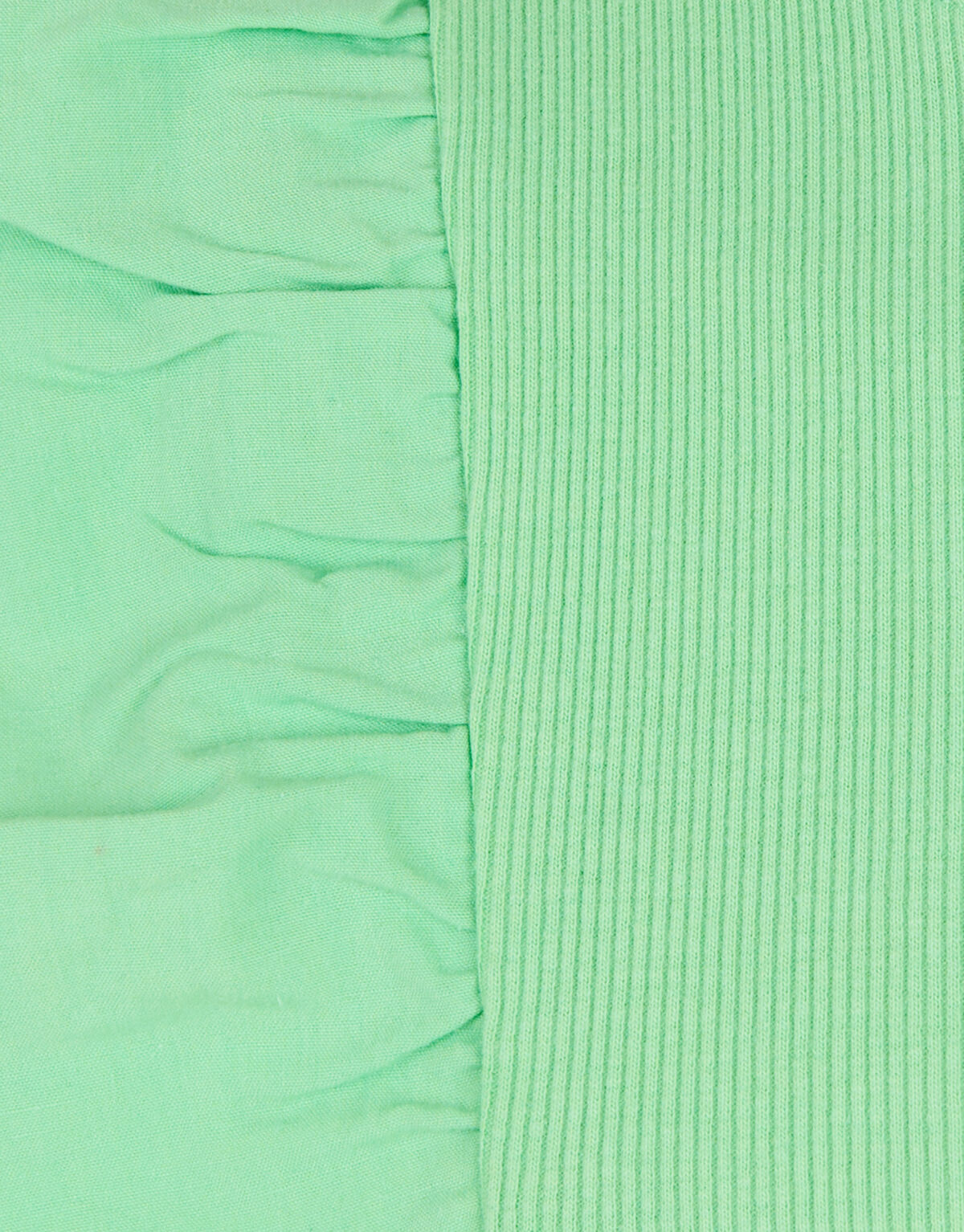 Rüschen-T-Shirt Grün SHOEBY GIRLS