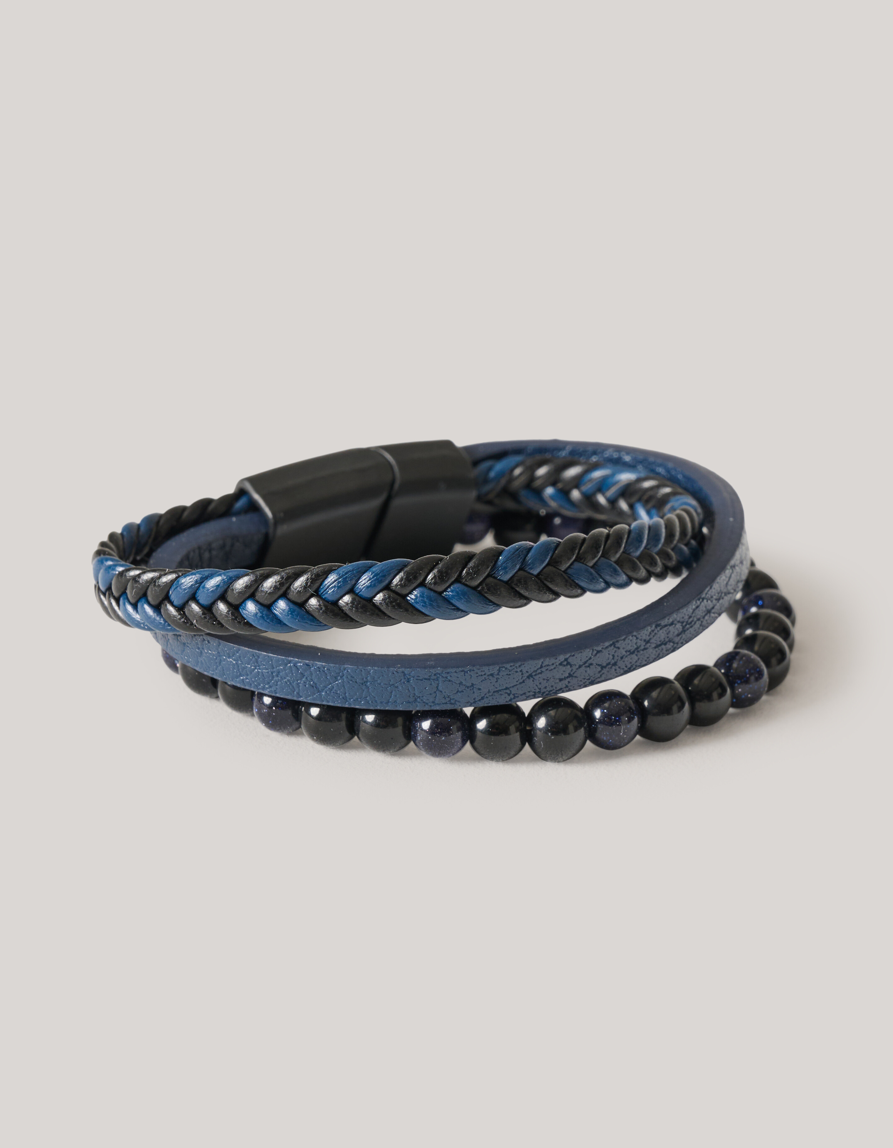 Armbänder Set Blau SHOEBY ACCESSOIRES