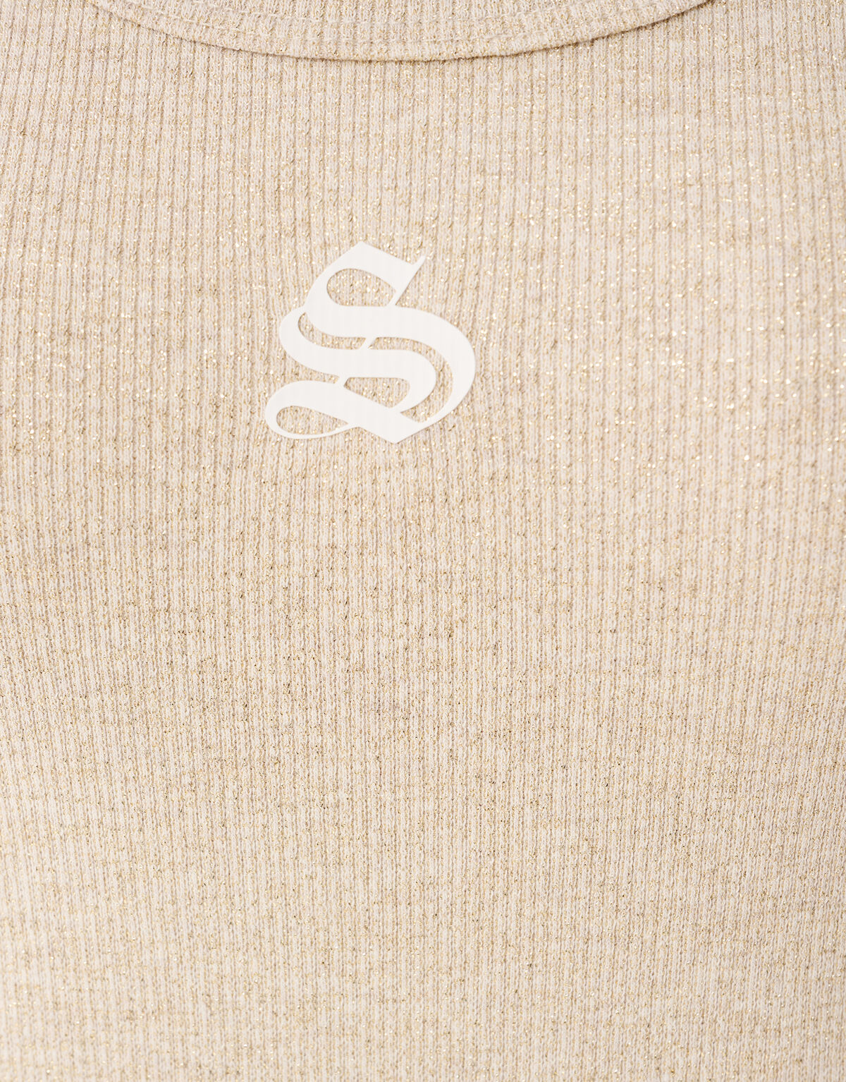 Lurex Shoeby Logo Tanktop Gold SHOEBY WOMEN