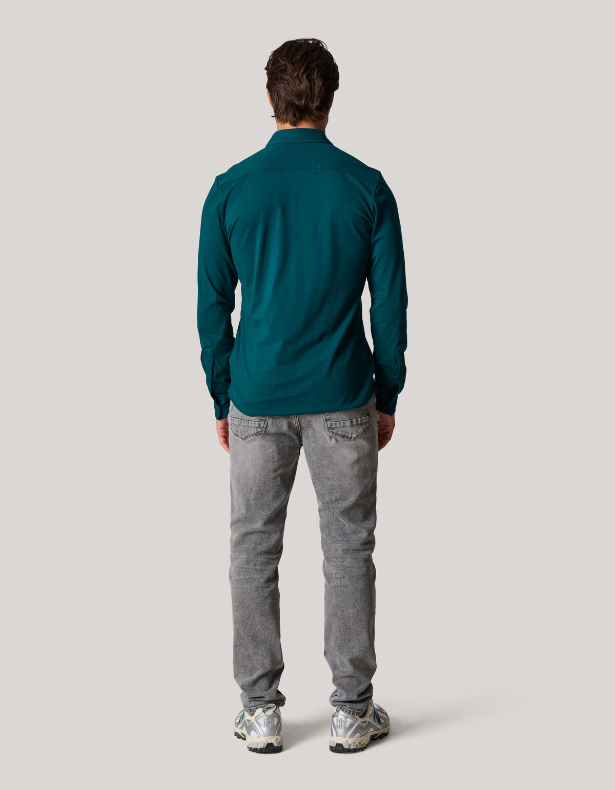 Jersey Shirt Dunkelgr&uuml;n SHOEBY MEN