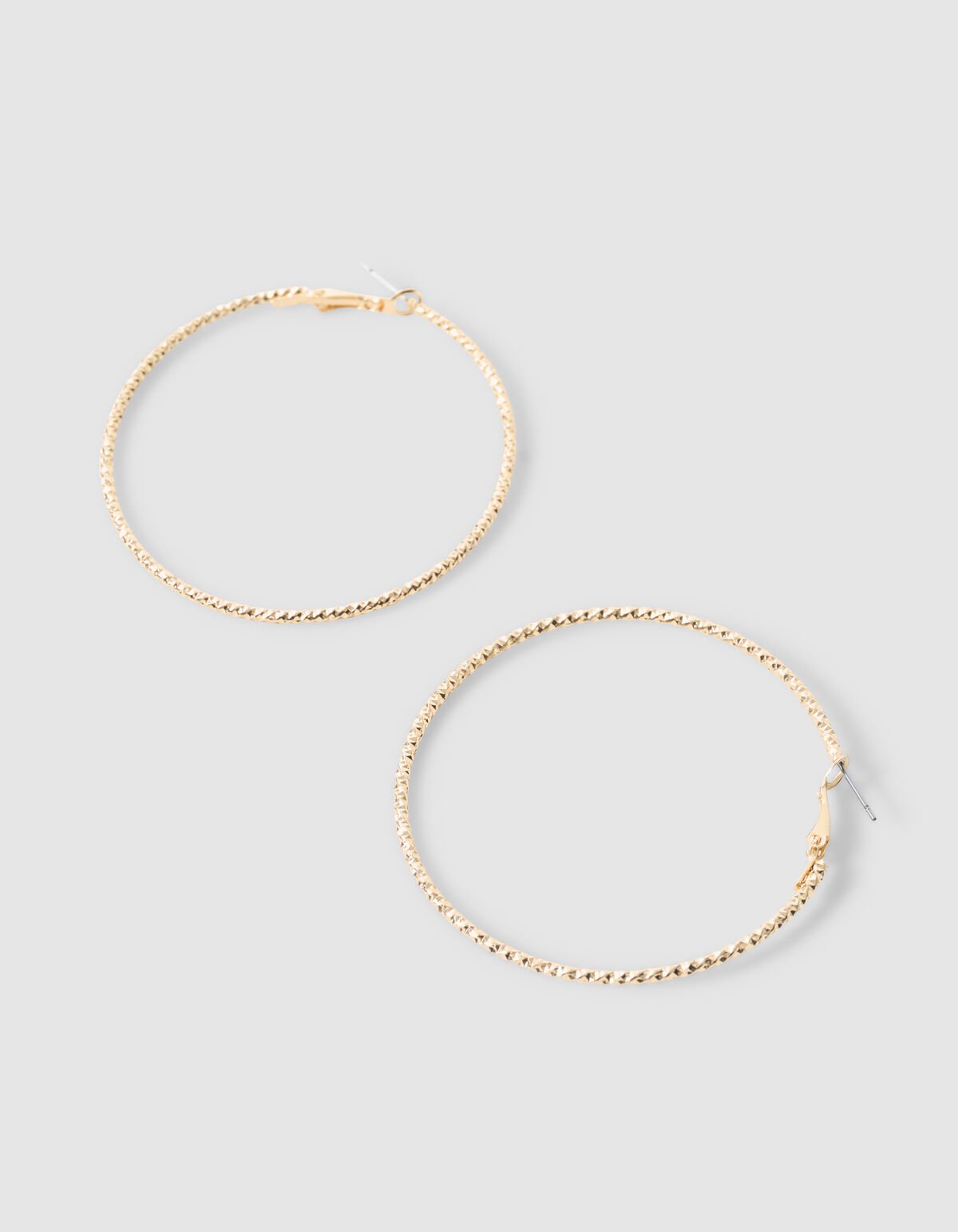 Klassische Creolen Gold SHOEBY ACCESSOIRES