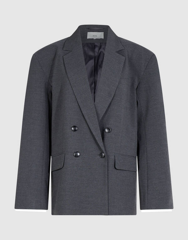 Oversized Blazer Grau SHOEBY WOMEN