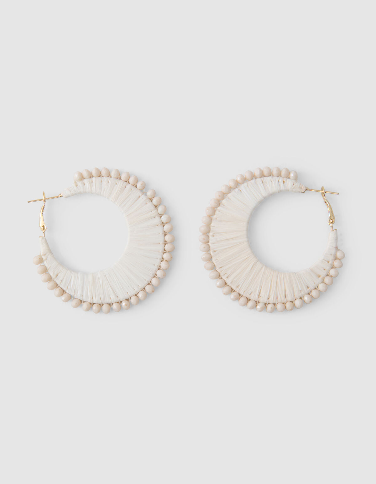 Perlenohrringen Broken White SHOEBY ACCESSOIRES