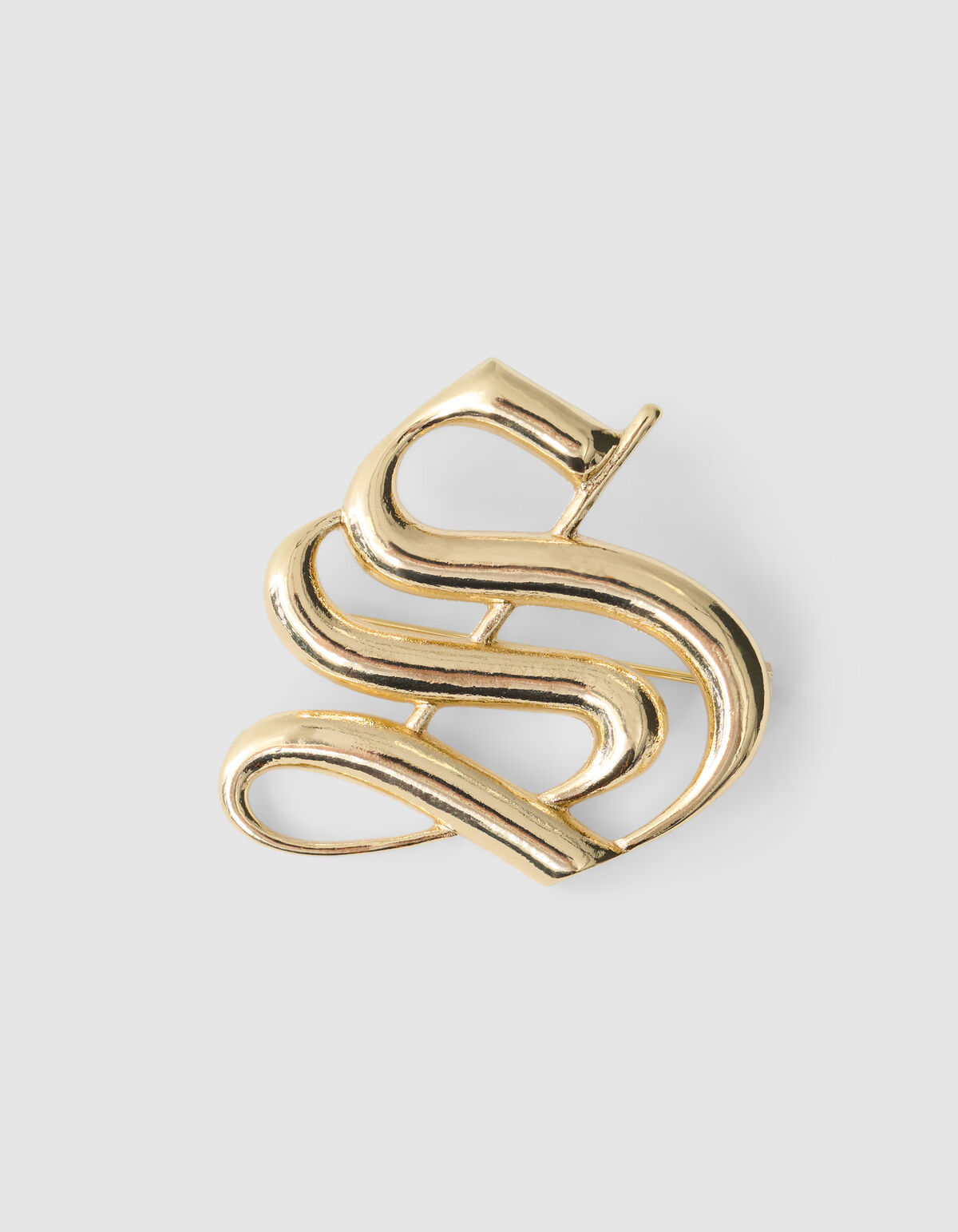 Shoeby Logo-Brosche Gold SHOEBY ACCESSOIRES