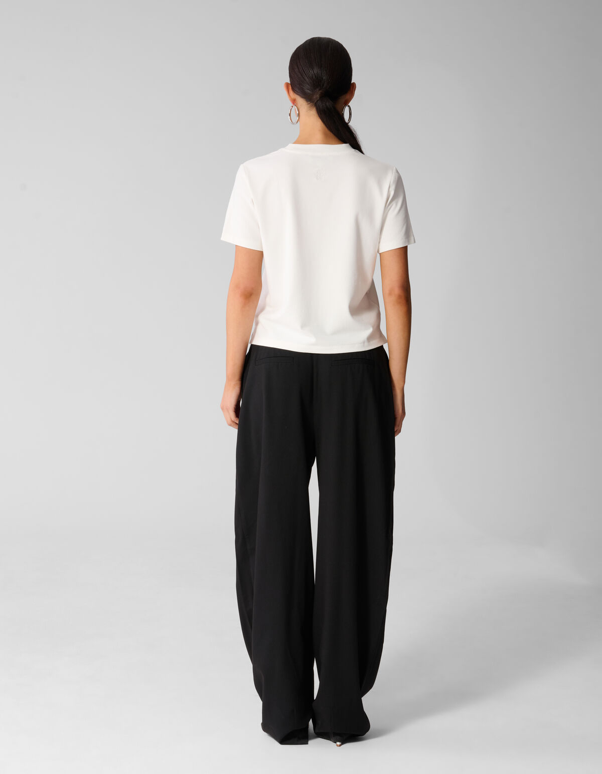 Basic T-Shirt Wei&szlig; By Anna SHOEBY WOMEN