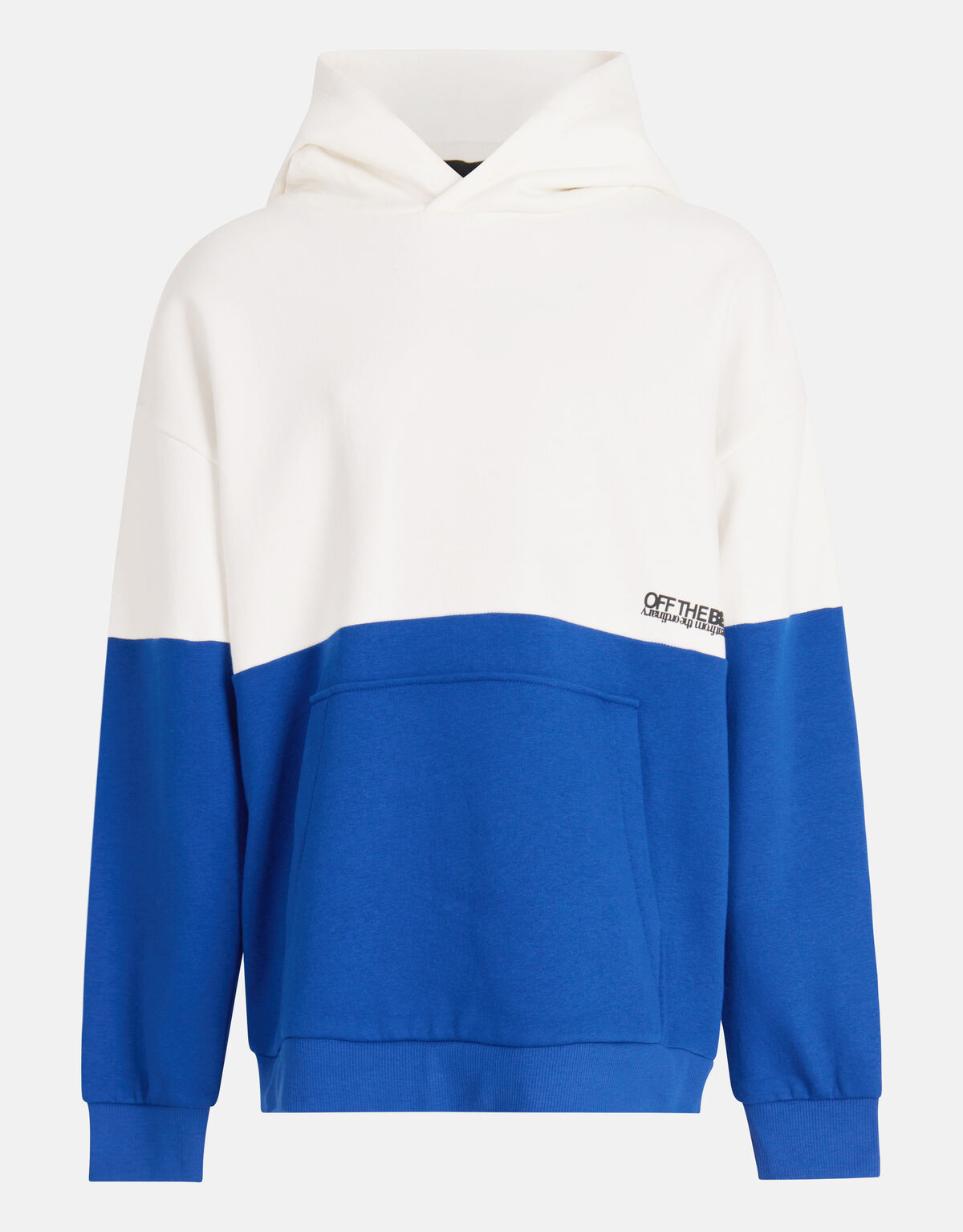 Colorblock Hoodie Blau SHOEBY BOYS