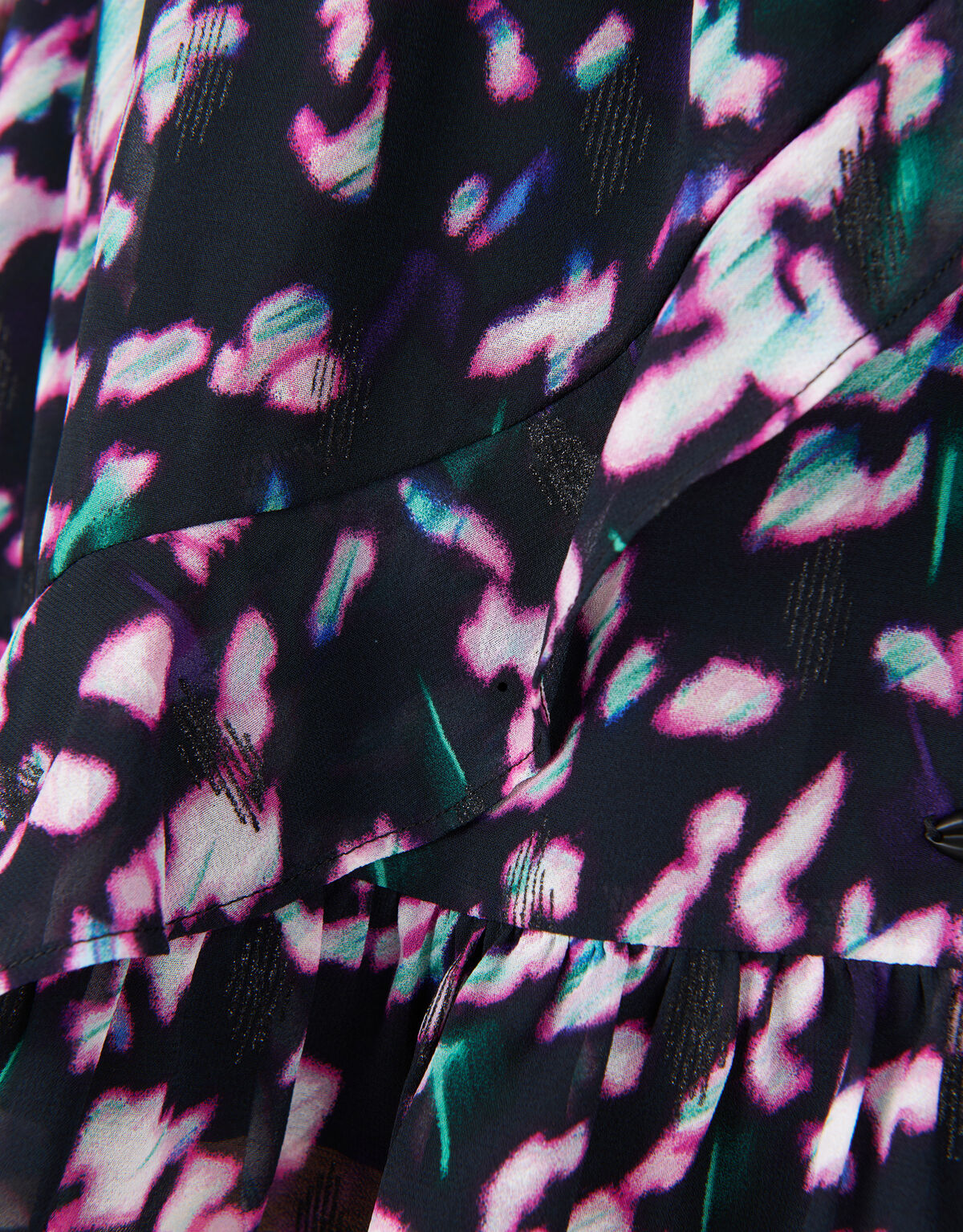 Kleid mit abstraktem Druck SHOEBY GIRLS