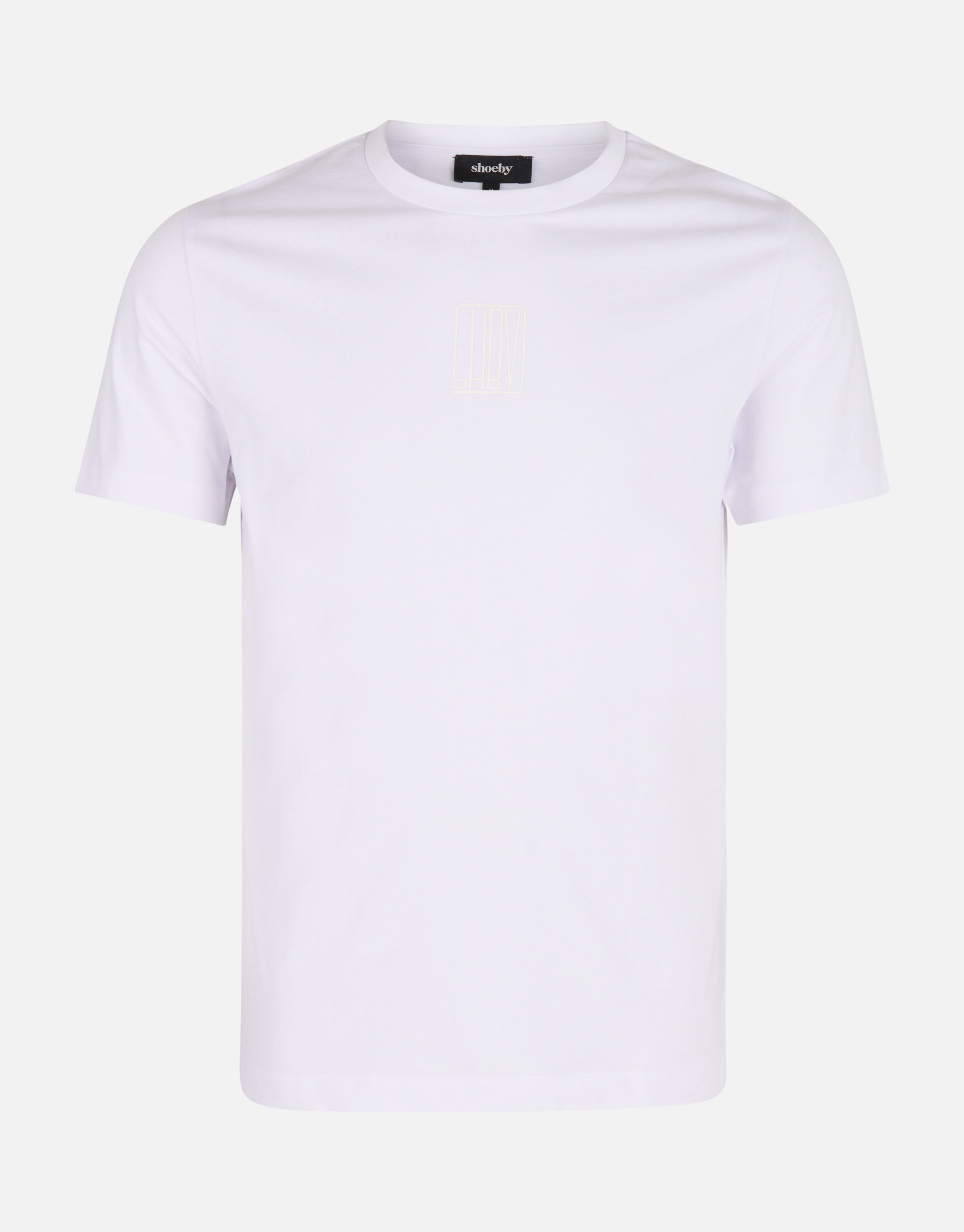 Text-T-Shirt Weiß SHOEBY MEN