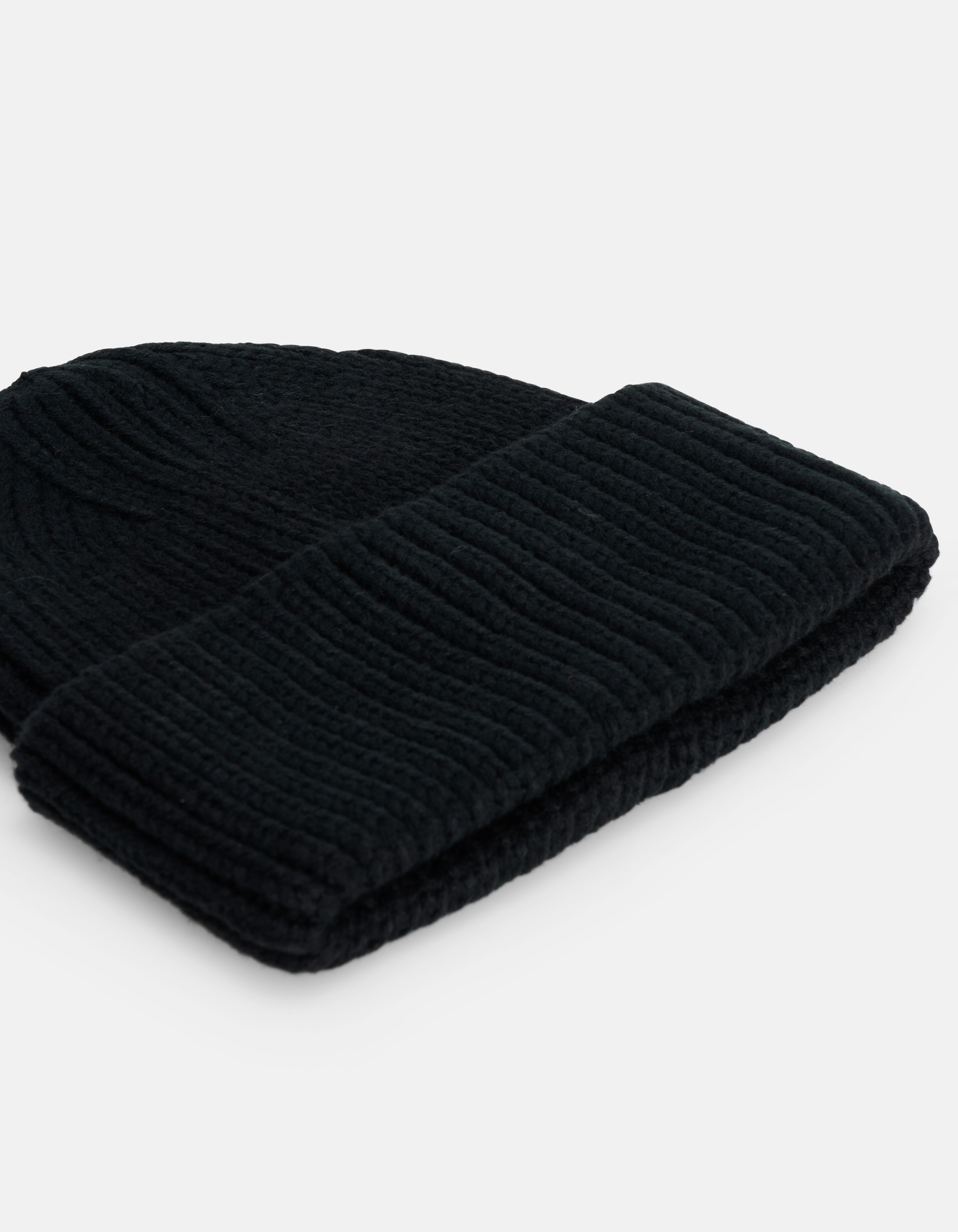 Gestrickte Beanie Schwarz SHOEBY ACCESSOIRES