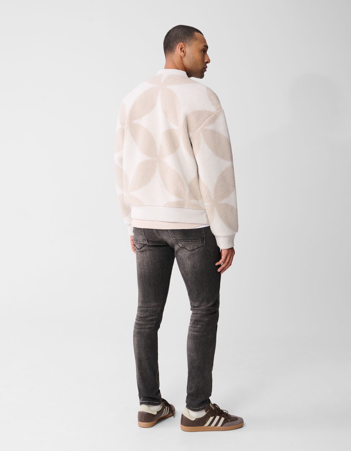 Schmale Jog-Jeans Grau L32 SHOEBY MEN