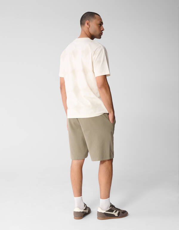 All over Spark Artwork T-Shirt Off-White SHOEBY MEN