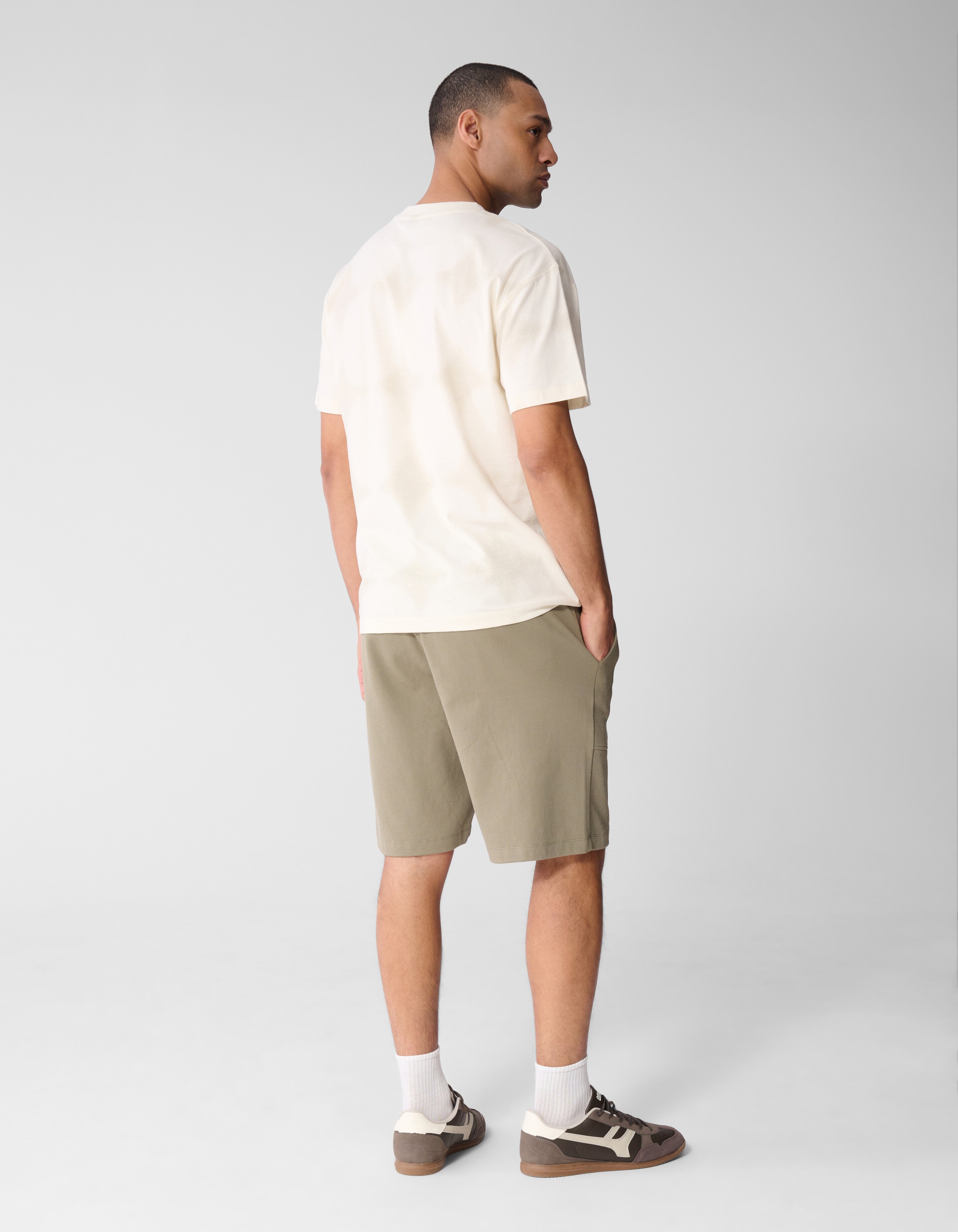 All over Spark Artwork T-Shirt Off-White SHOEBY MEN