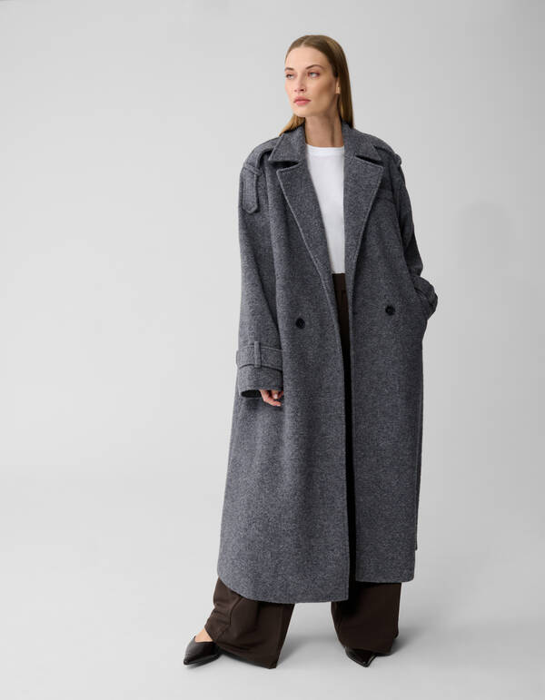 Trenchcoat Dunkelgrau Von Lonneke SHOEBY WOMEN