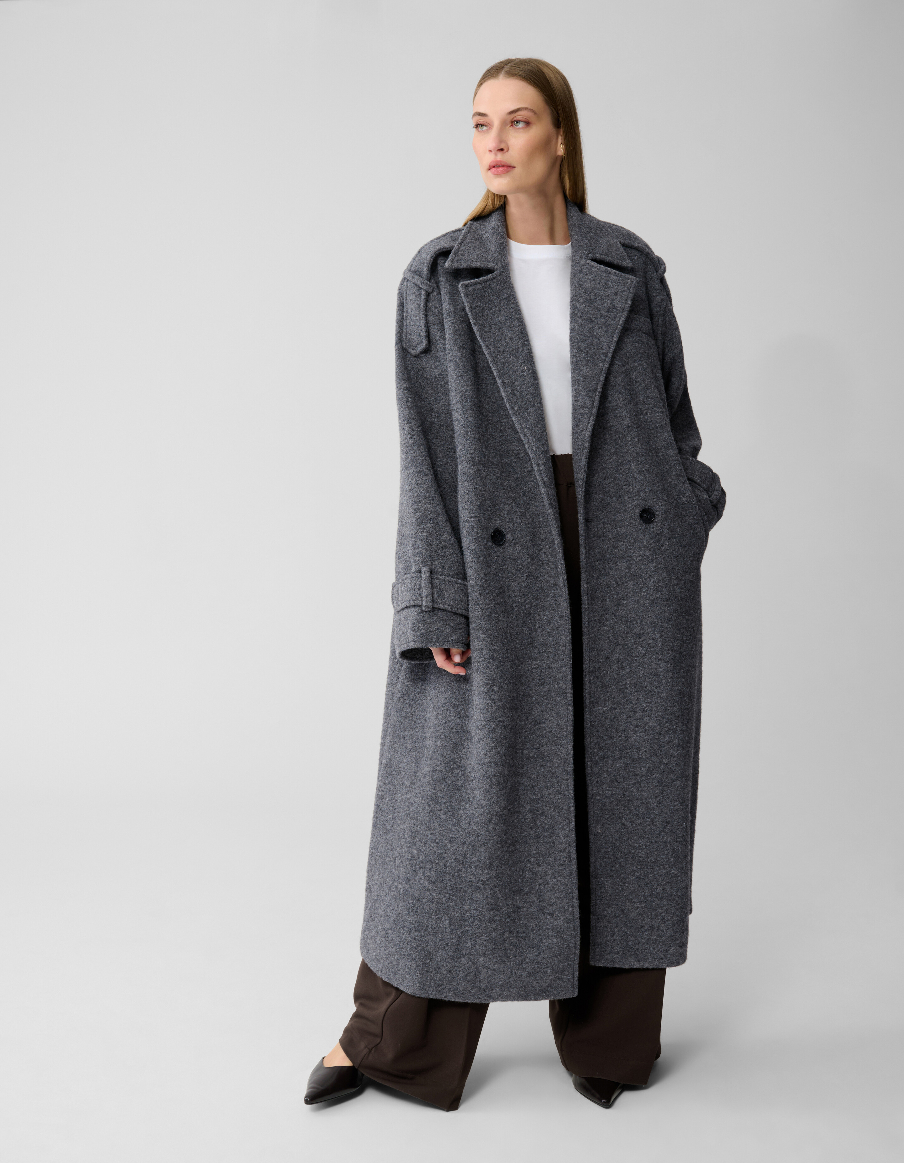 Trenchcoat Dunkelgrau Von Lonneke SHOEBY WOMEN