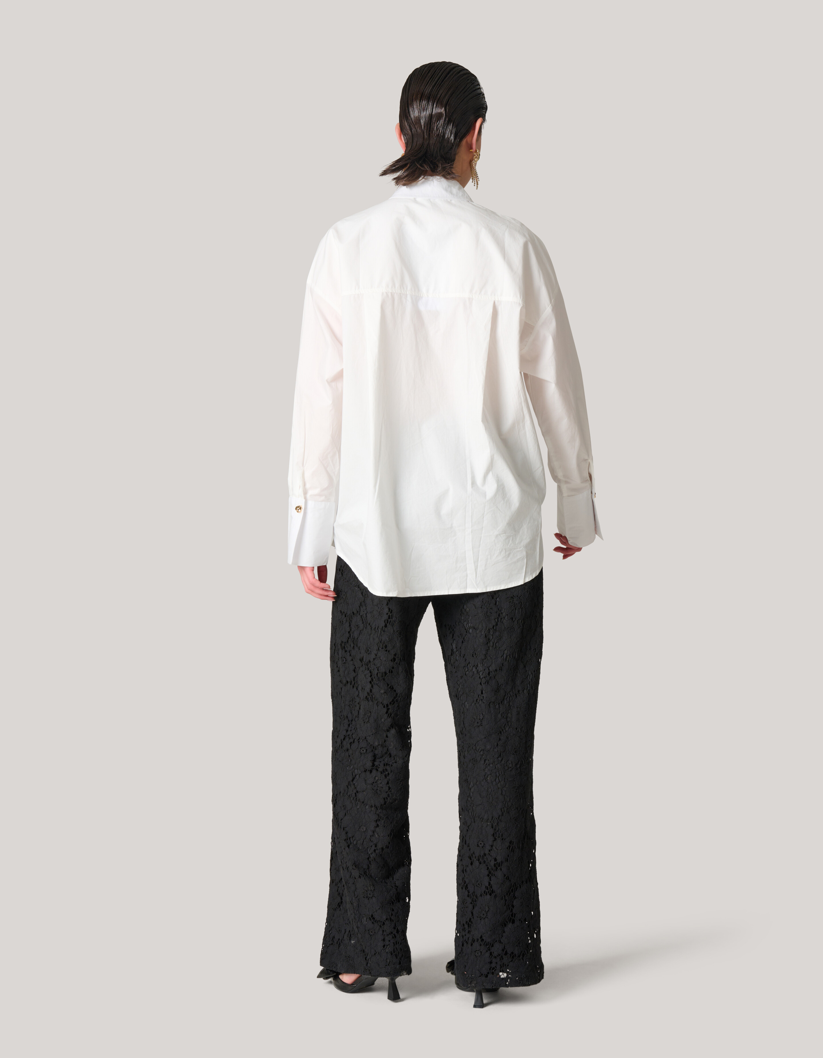 Popeline-Bluse Weiß SHOEBY WOMEN