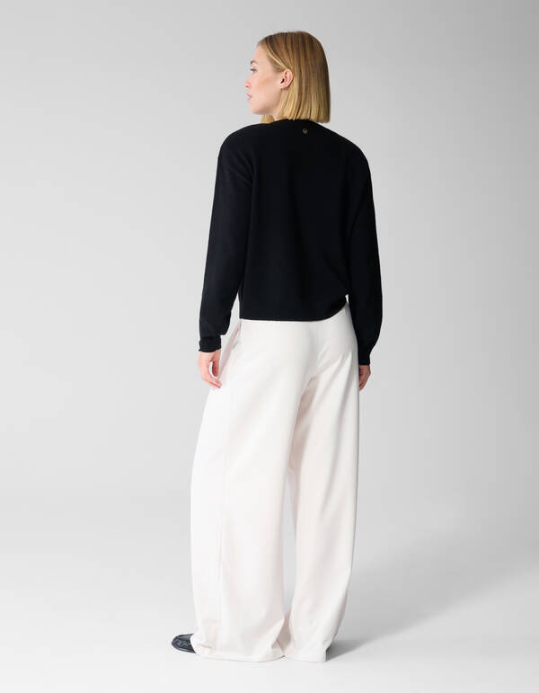 Wide-Leg-Hose Offwhite By Lonneke SHOEBY WOMEN