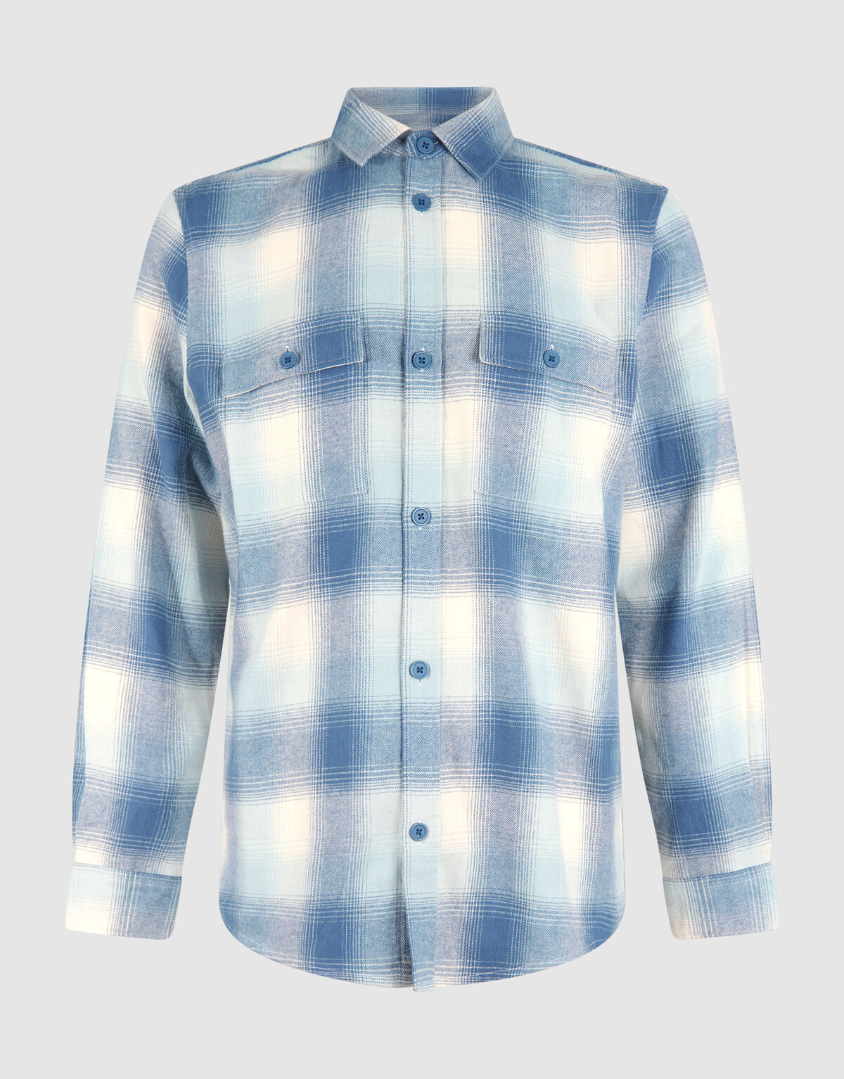 Kariertes Hemd Blau SHOEBY MEN
