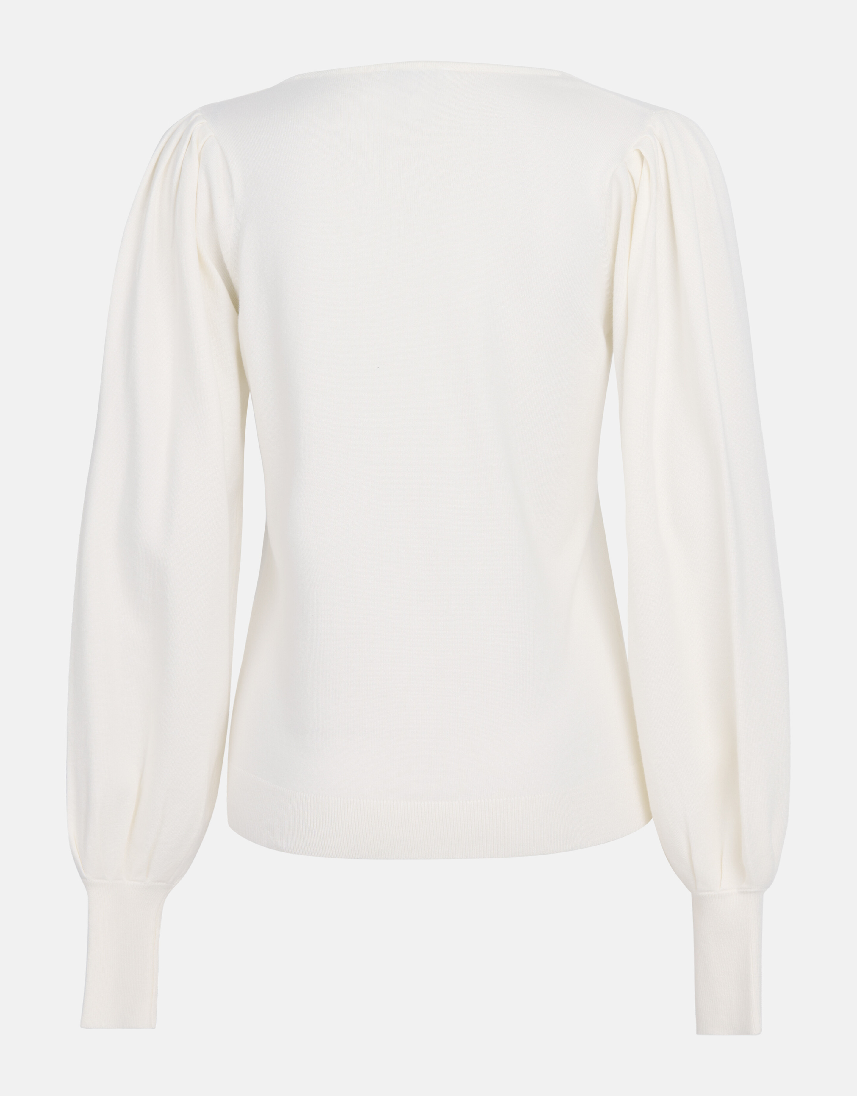 Gestrickter Pullover mit V-Ausschnitt Off White SHOEBY WOMEN