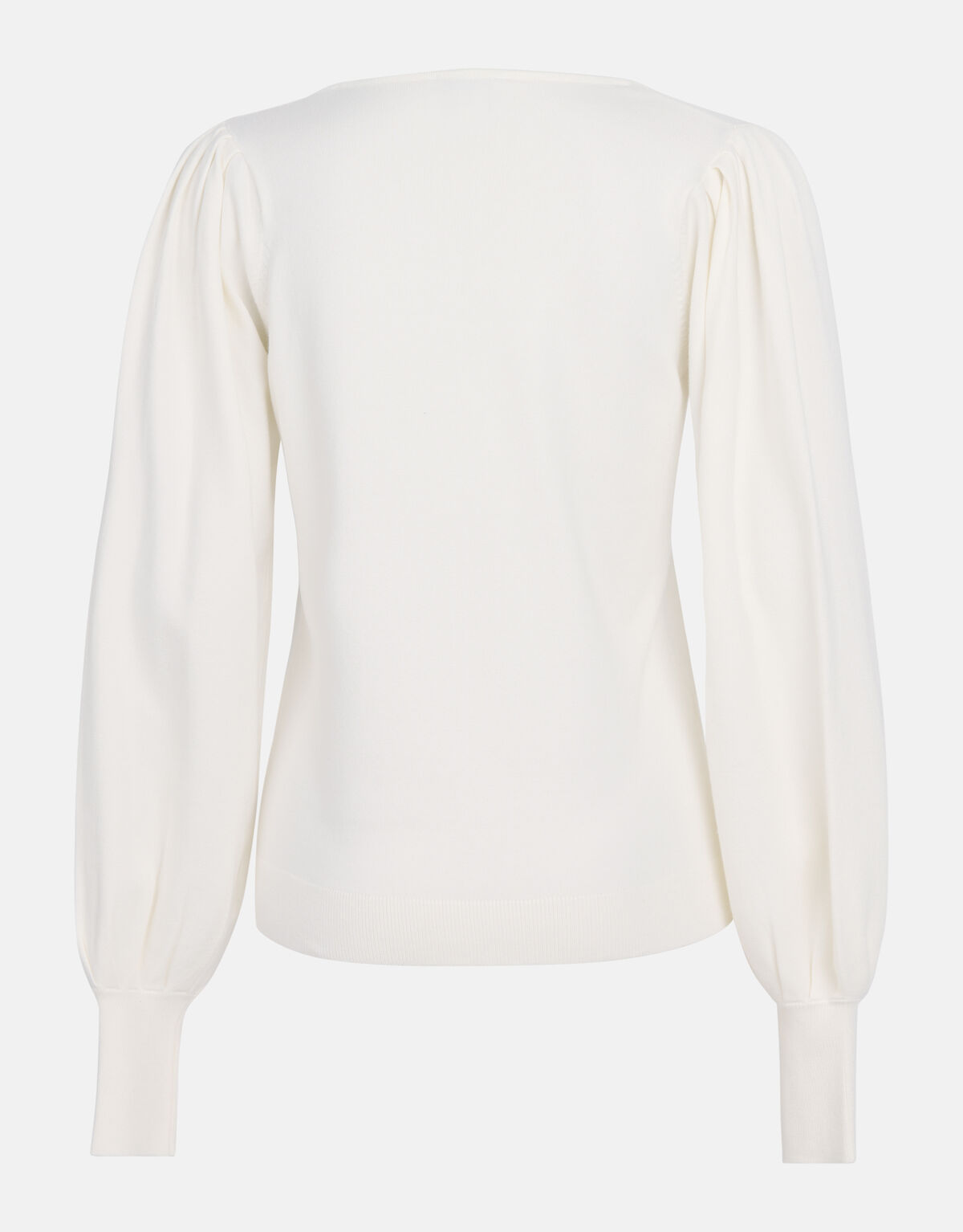 Gestrickter Pullover mit V-Ausschnitt Off White SHOEBY WOMEN