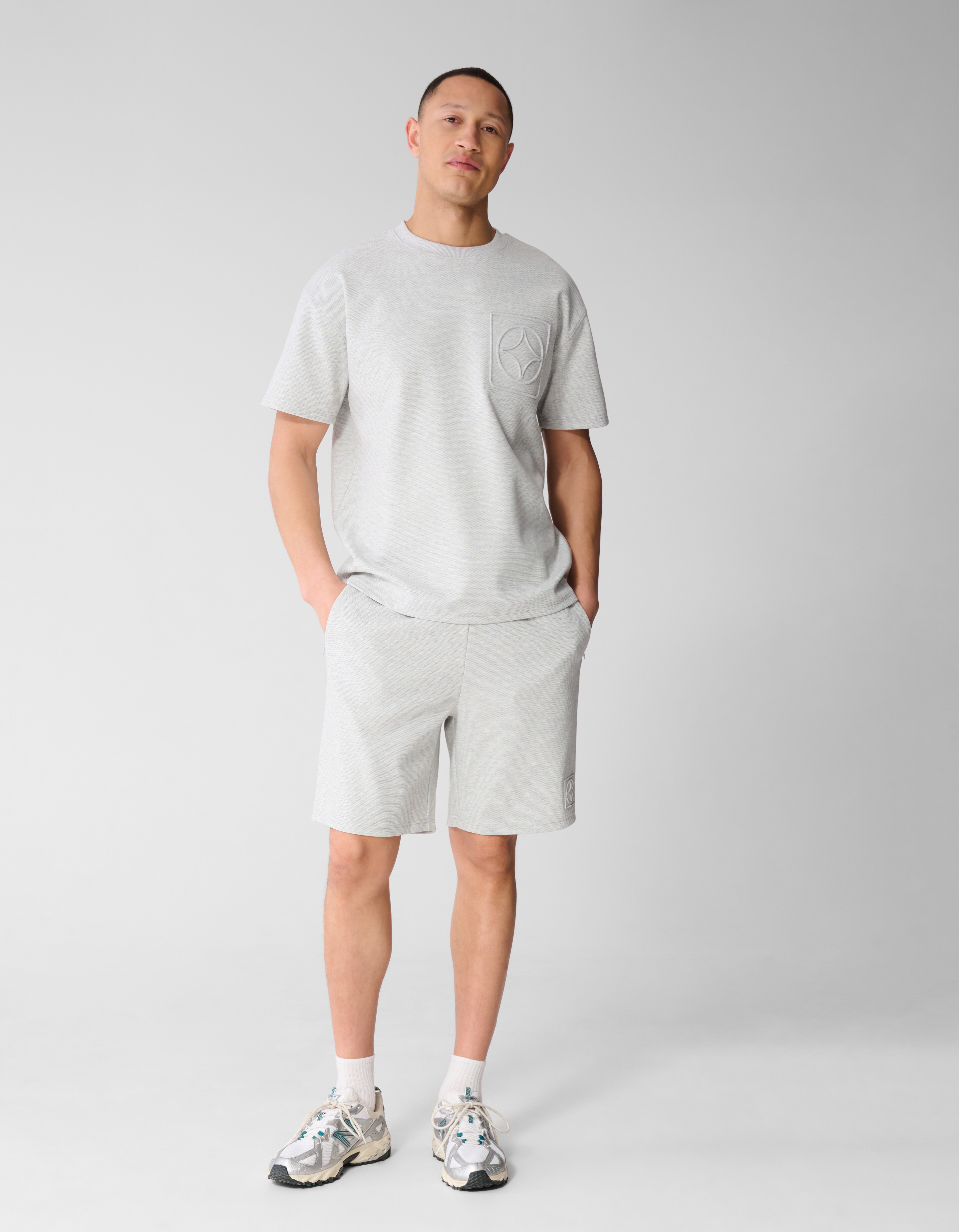 Logo Short Hellgrau SHOEBY MEN