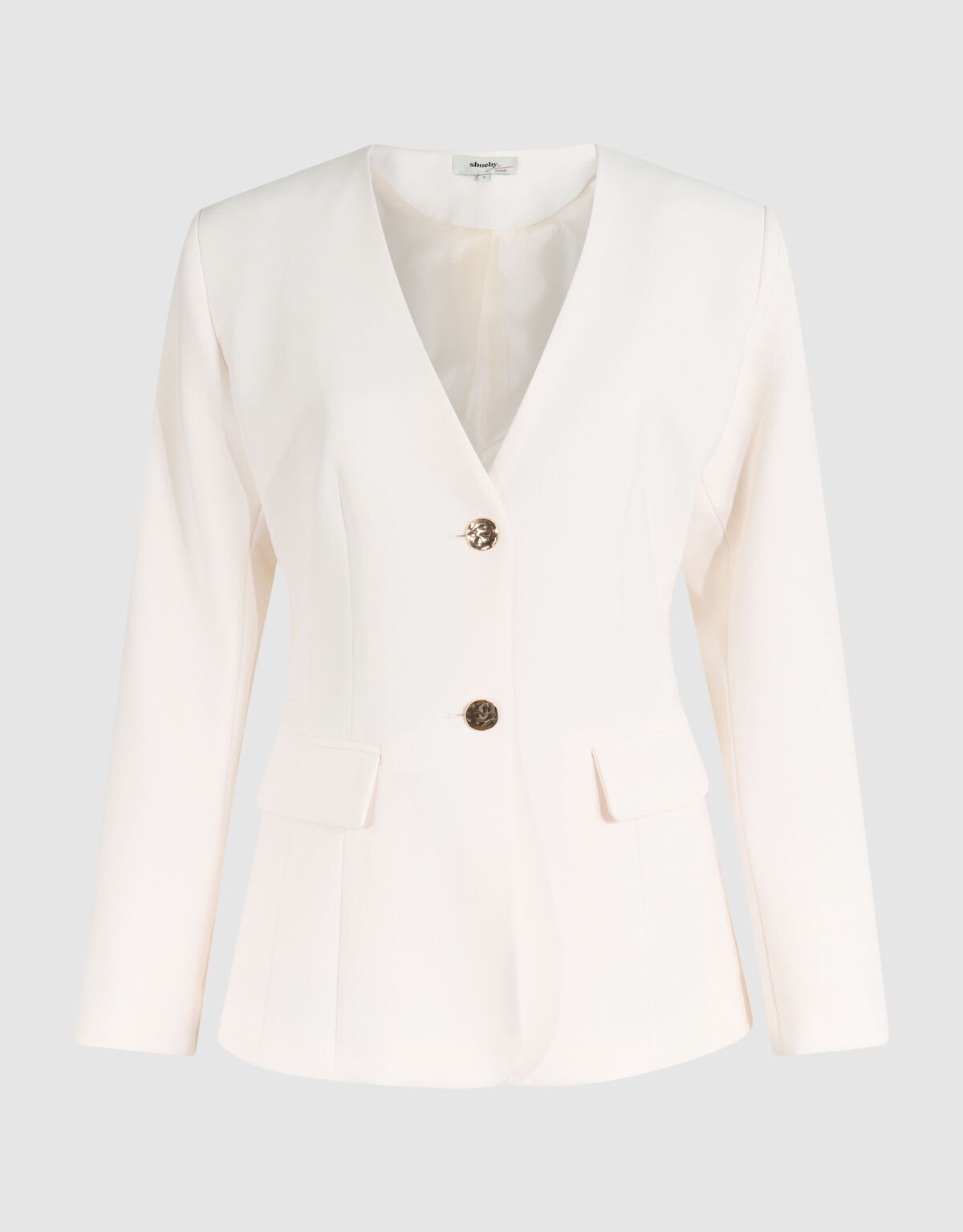 Sanduhr-Blazer Off White SHOEBY WOMEN