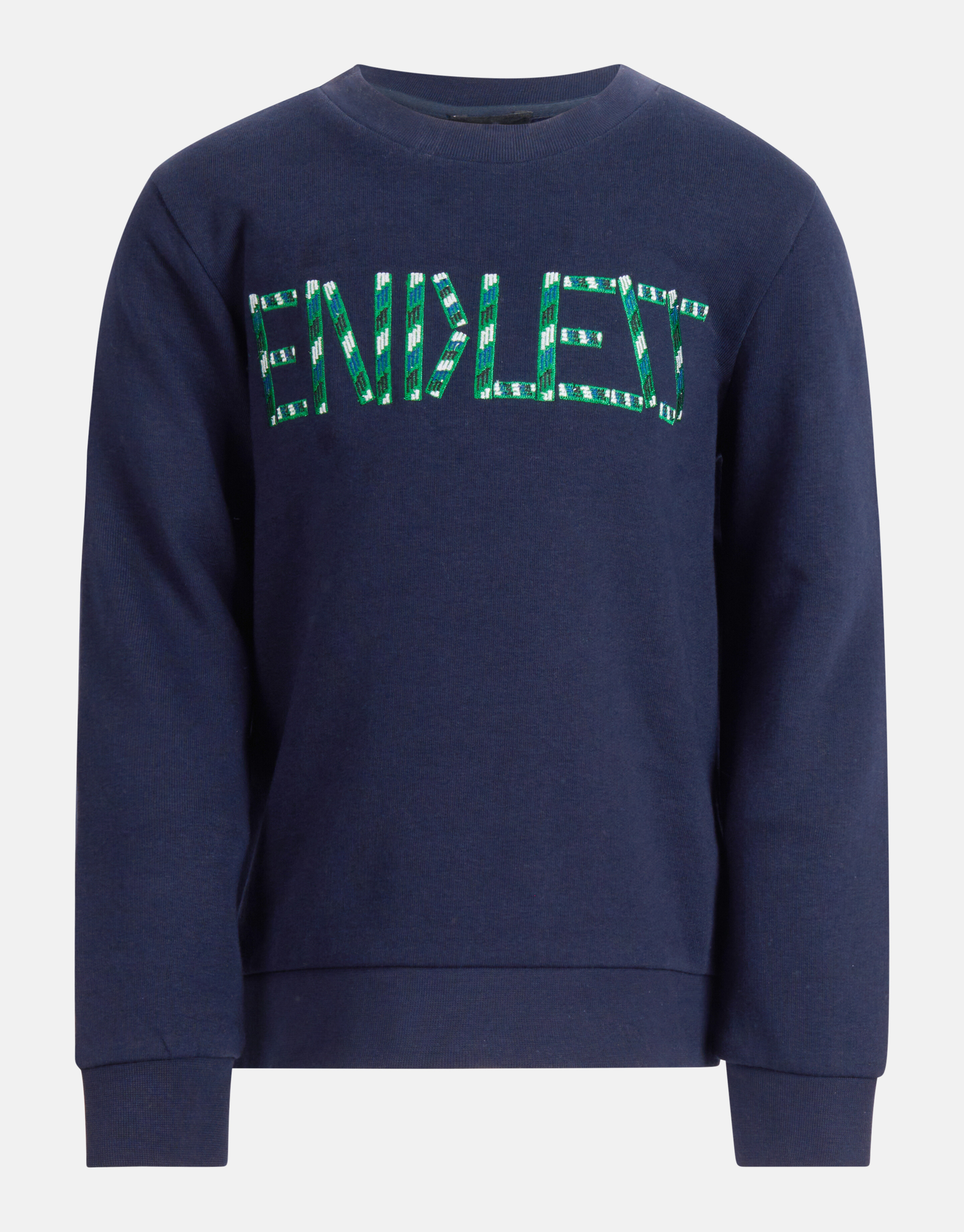 Stickereikunstwerk Pullover Dunkelblau SHOEBY BOYS