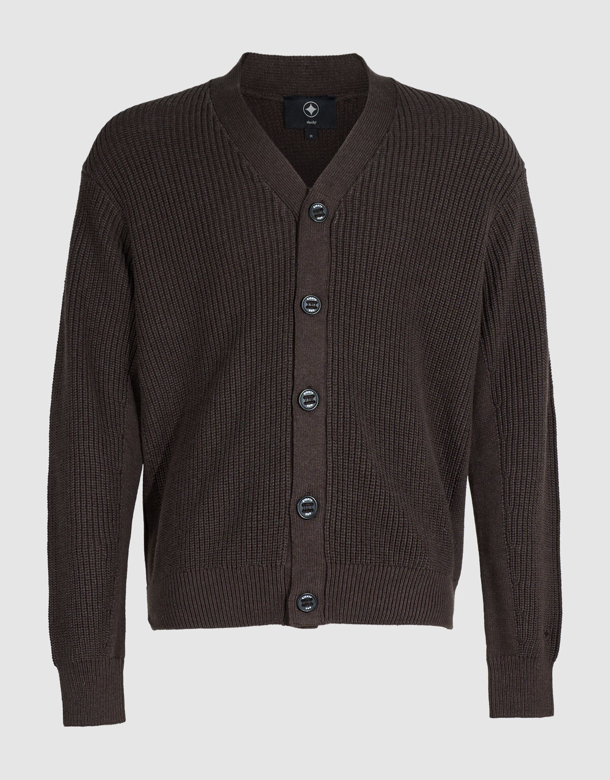Heavy Strickweste Dunkelbraun SHOEBY MEN